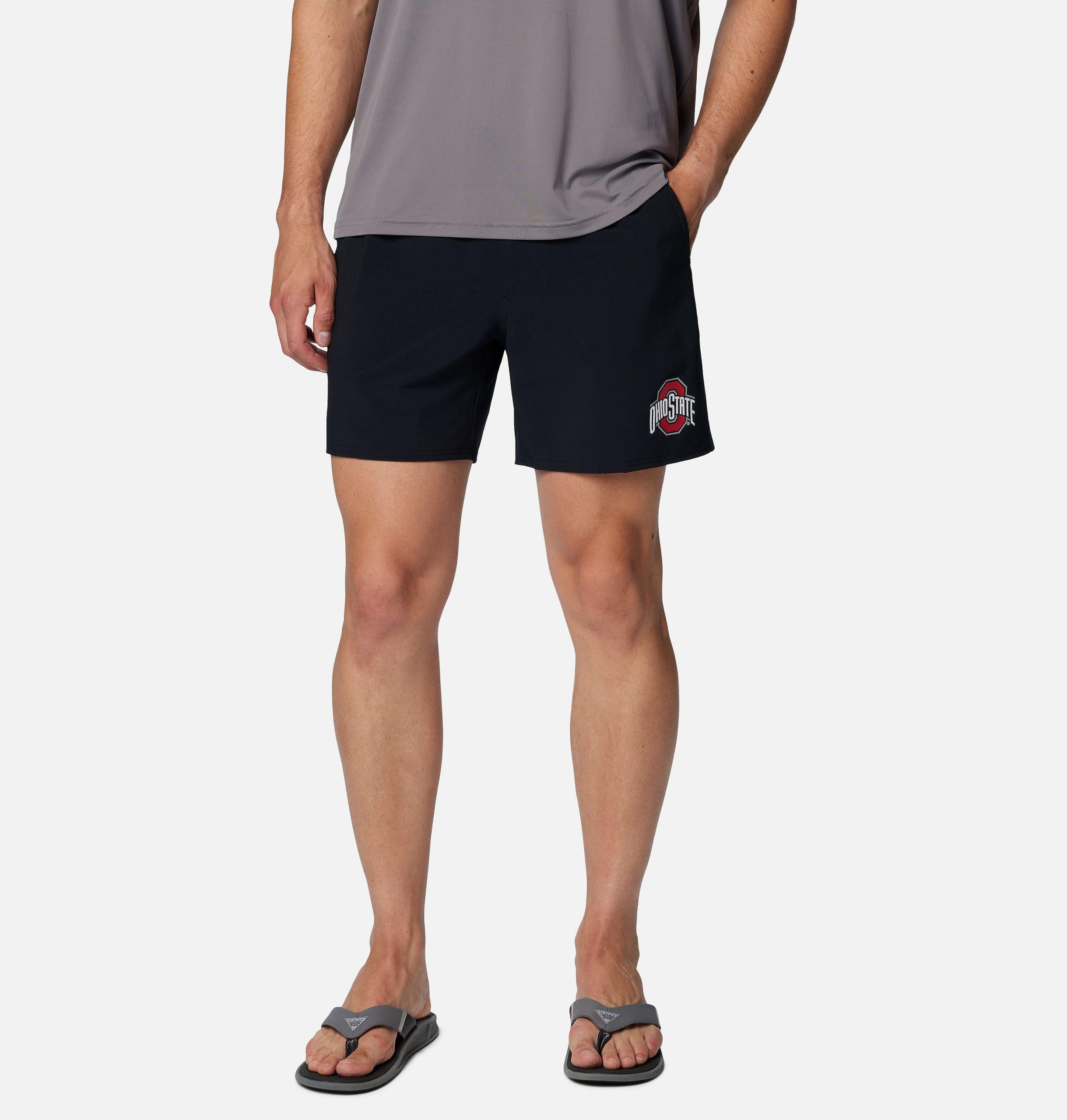 miesten collegiate pfg terminal roamer stretch -shortsit - ohio state