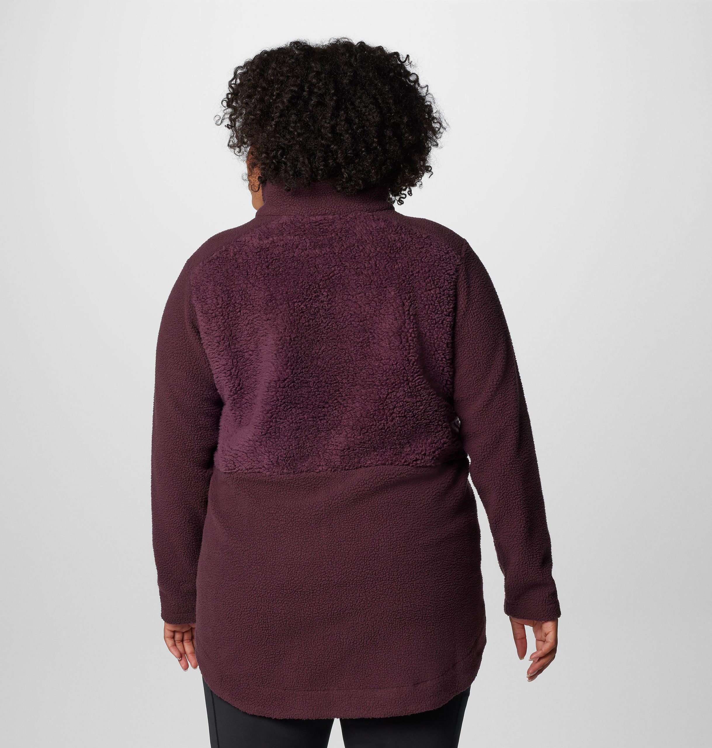 columbia lodge sherpa full zip -fleecetakki naisille plus-koko
