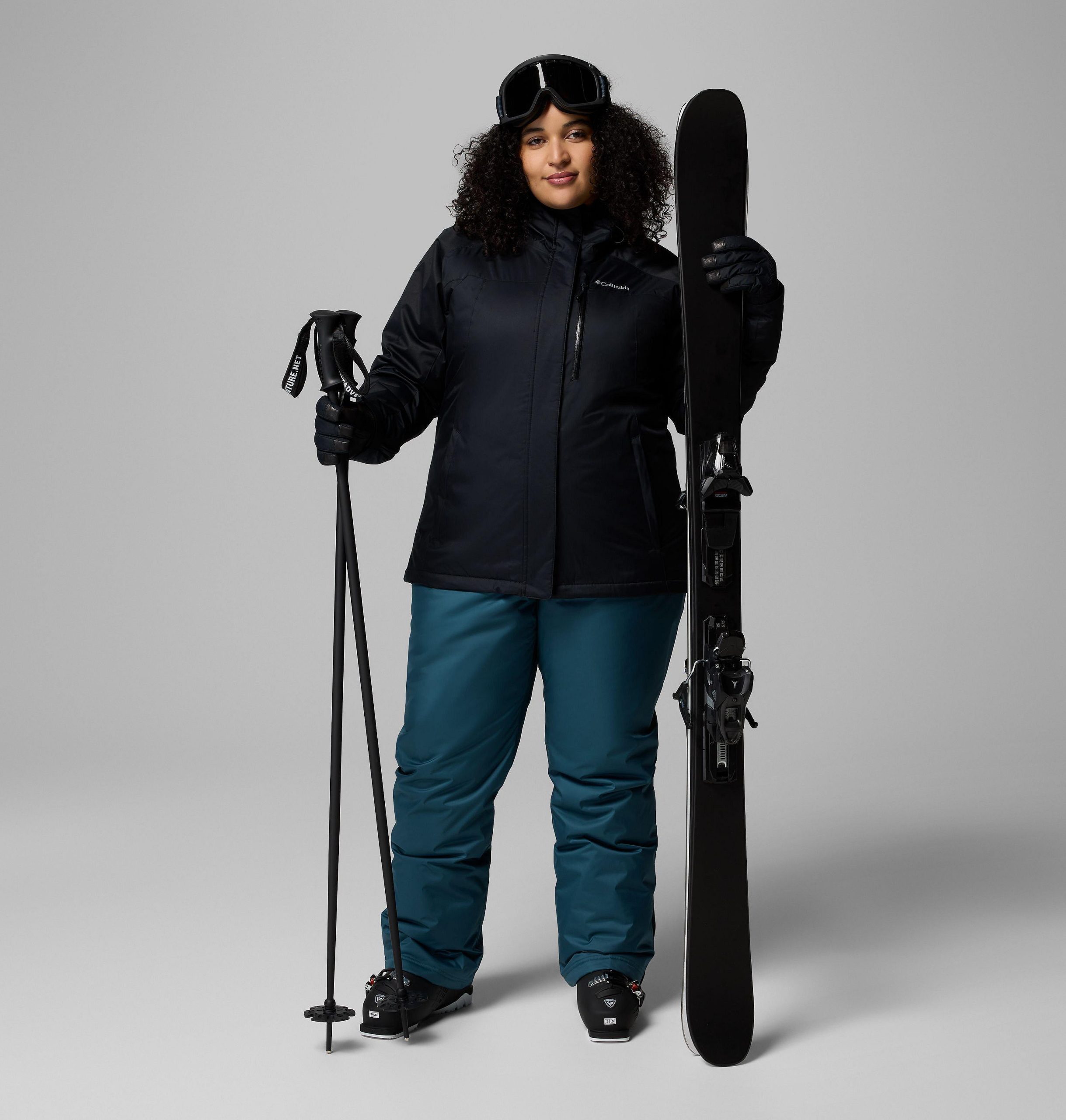 naisten slope seeker -eristetyt housut - plus-koko