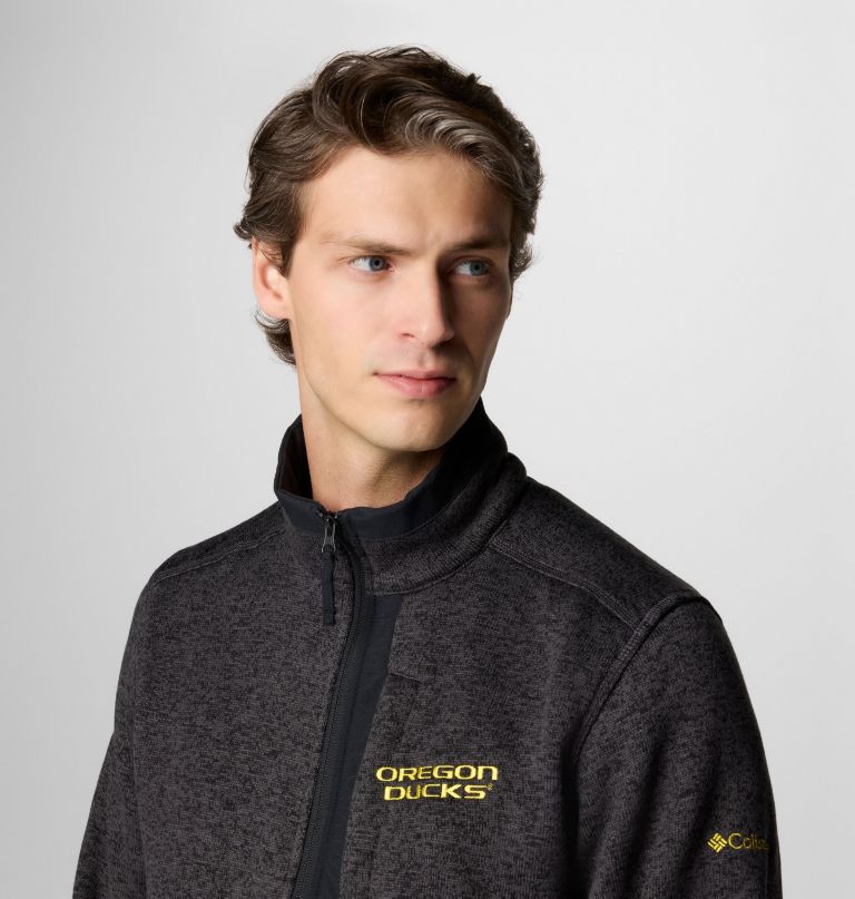 miesten collegiate sweater weather fleece half zip -pusero - oregon