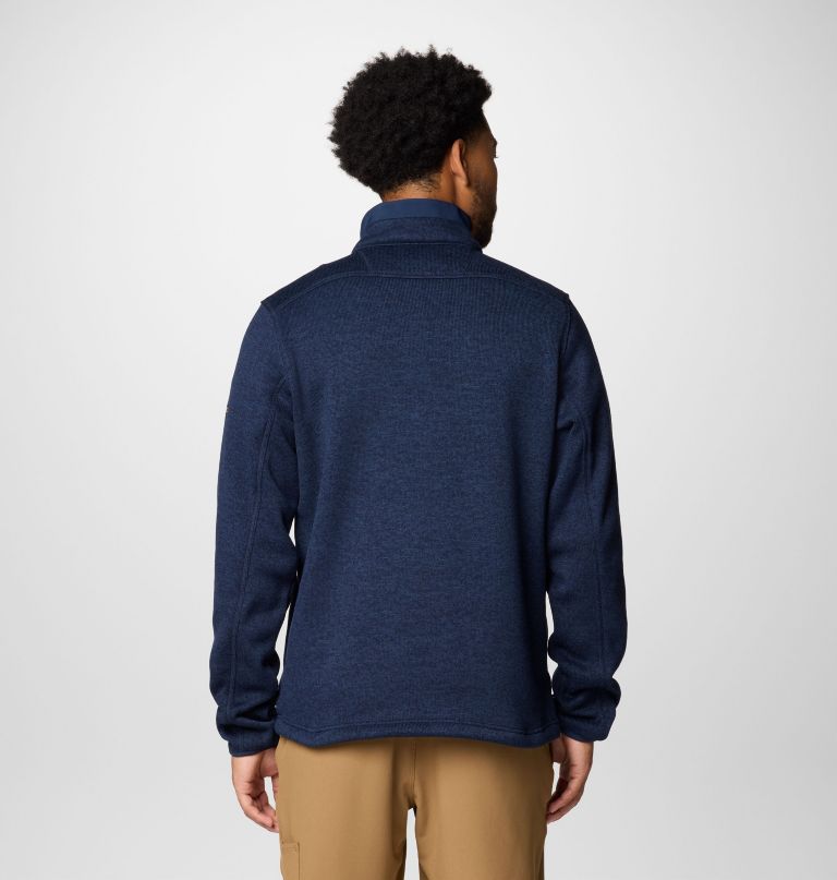 miesten collegiate sweater weather fleece half zip -pusero - länsi-virginia