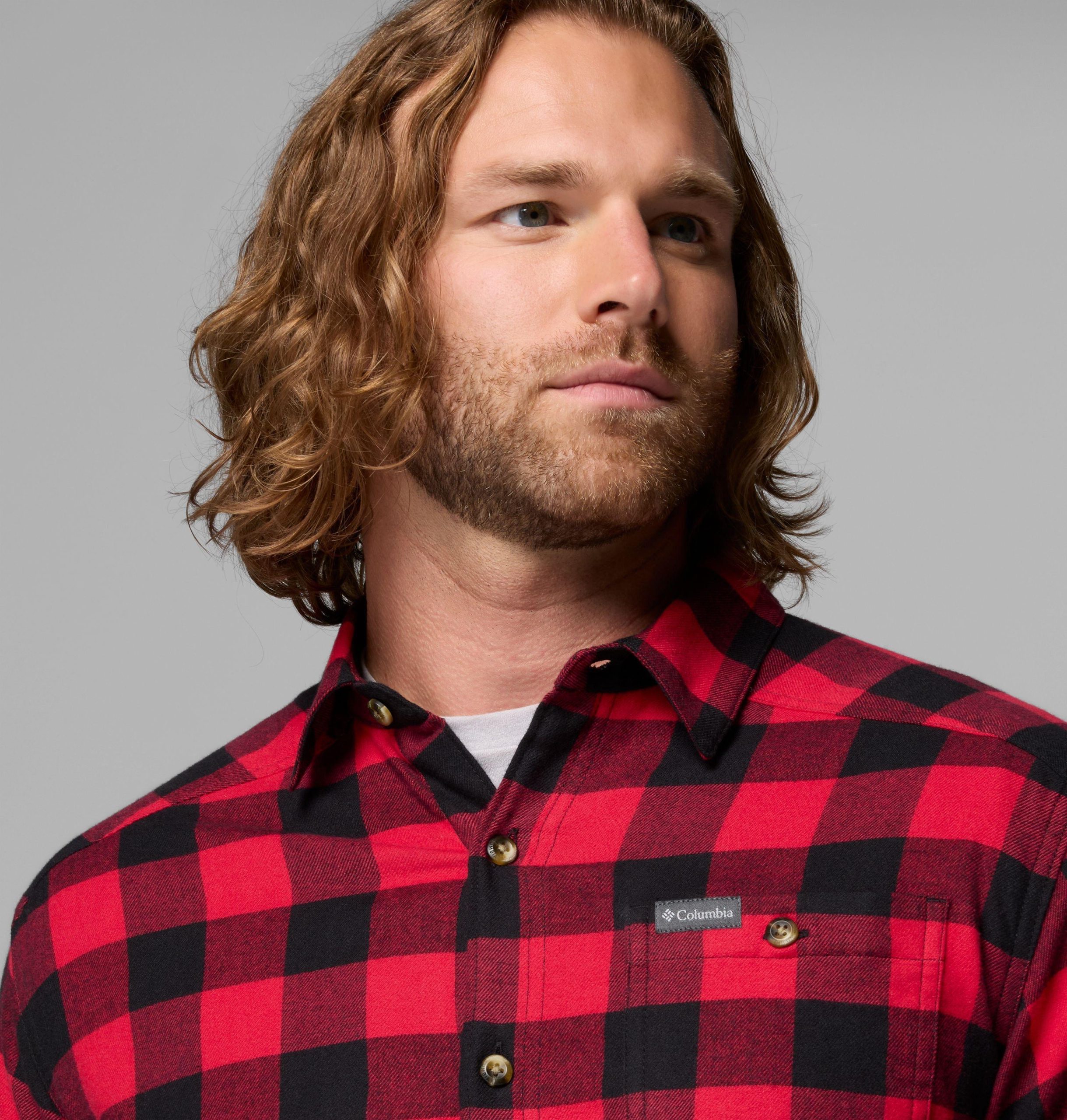 miesten cornell woods -flannel-pitkähihainen paita