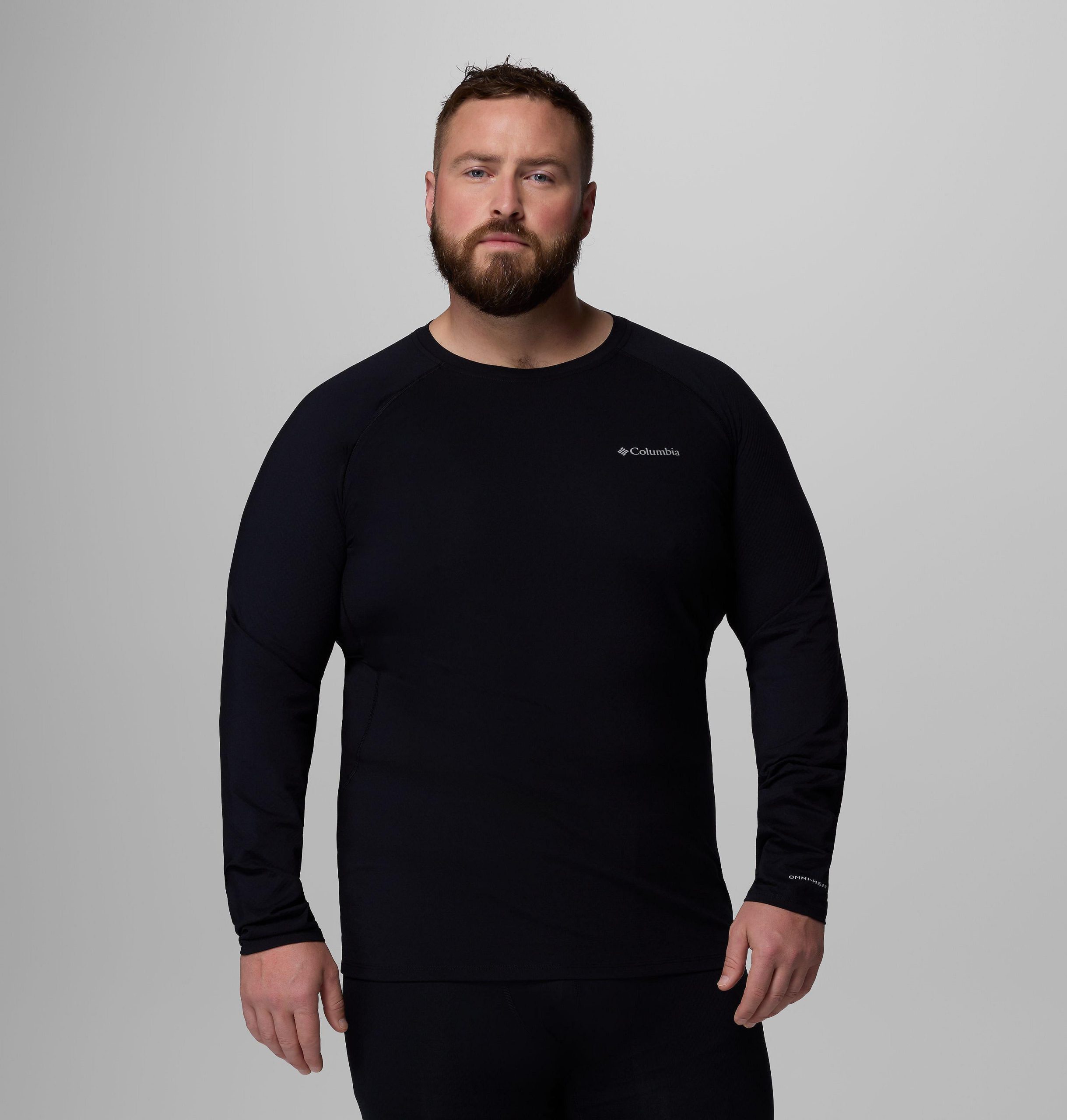 miesten omni-heat infinity knit pitkähihainen paita - iso