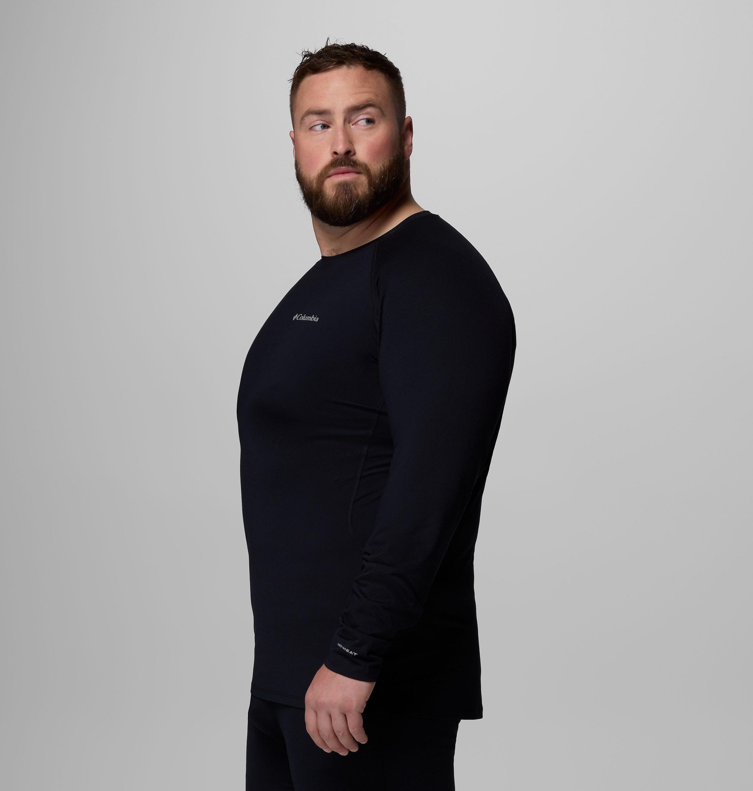 miesten omni-heat infinity knit pitkähihainen paita - iso