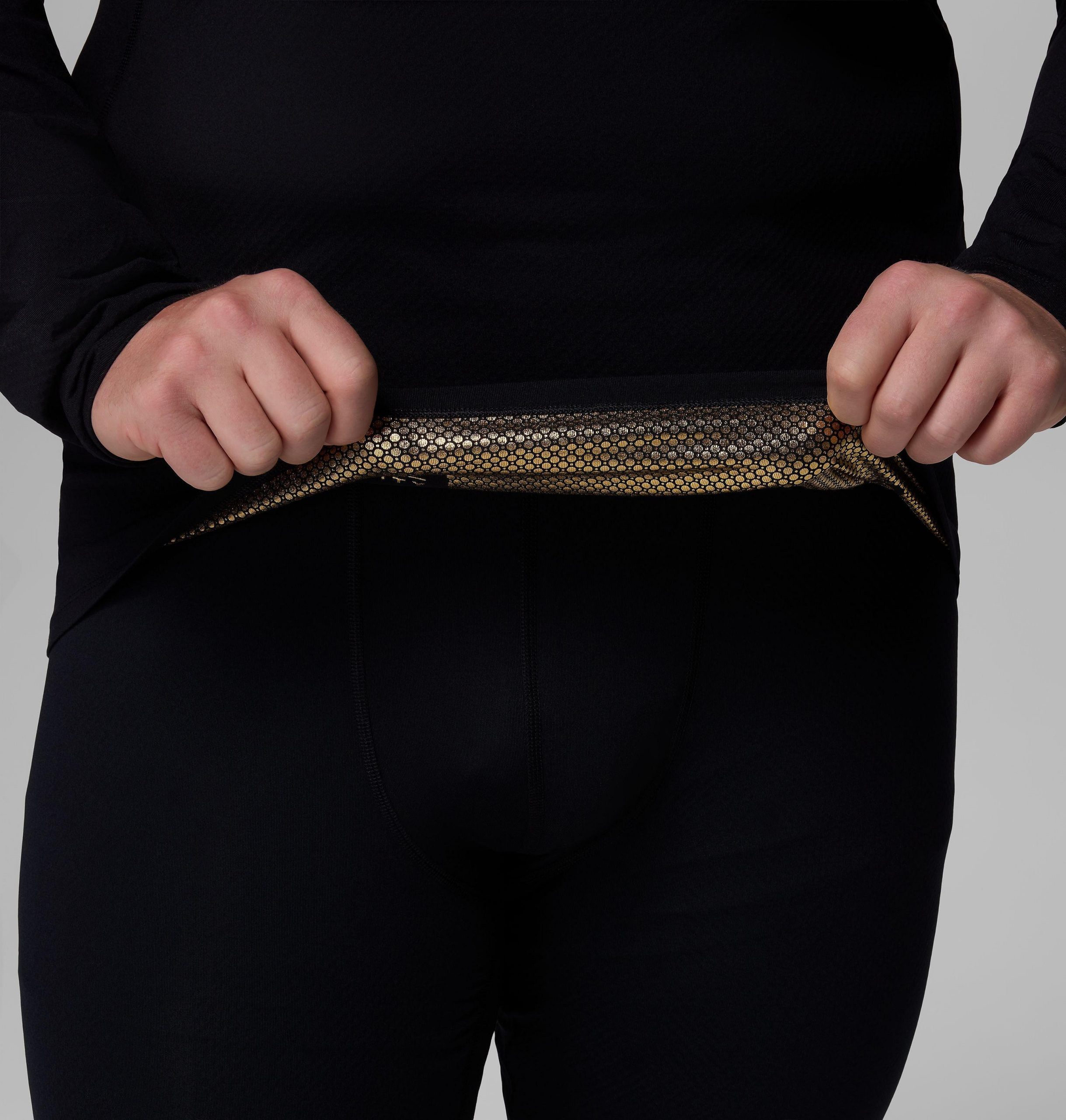 miesten omni-heat infinity knit pitkähihainen paita - iso