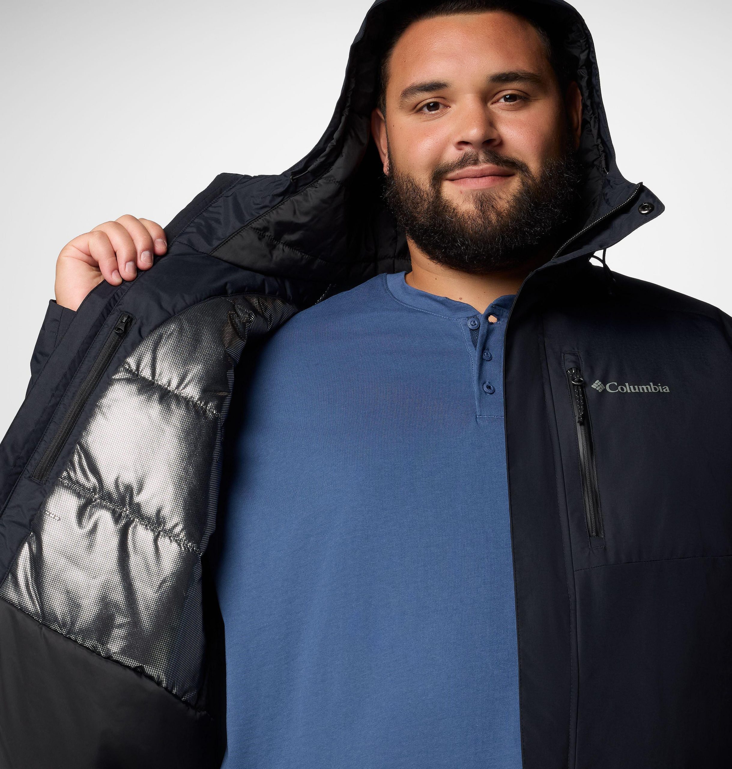 miesten cascadian peaks -eristetty takki - iso