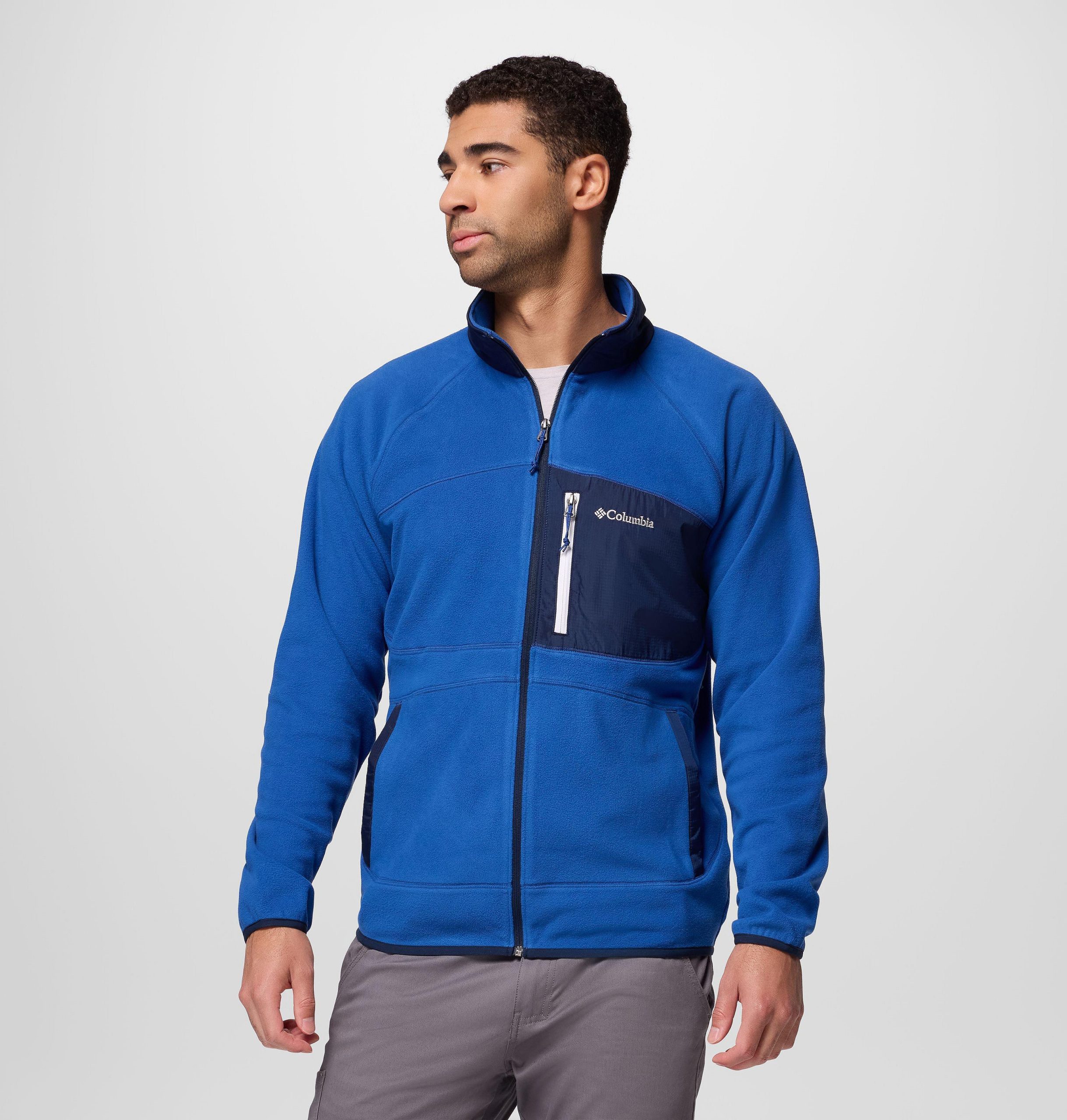 miesten fast trek overlay -täyspitkä vetoketjullinen fleecetakki