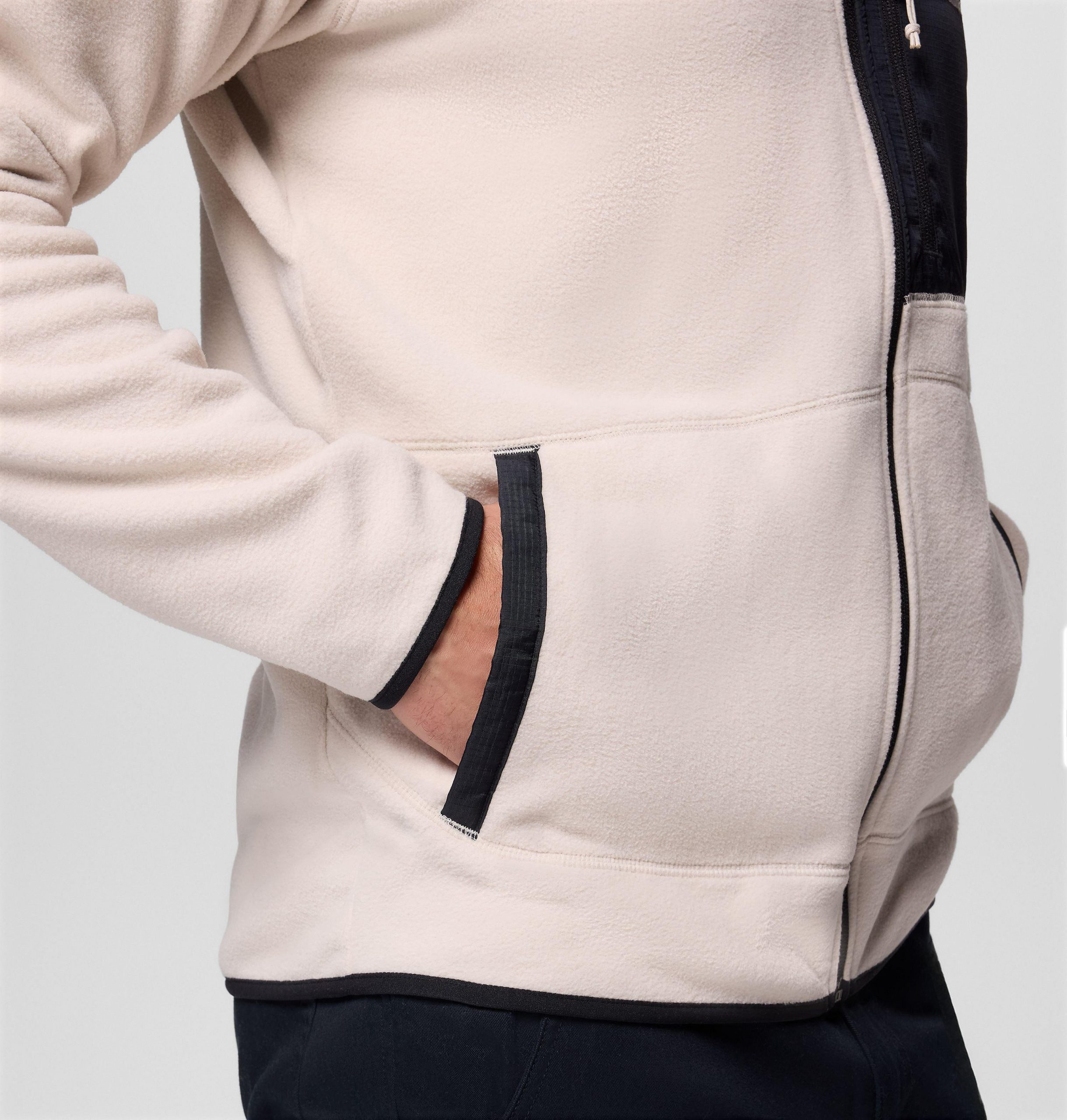 miesten fast trek overlay -hupullinen täyspitkä vetoketjullinen takki
