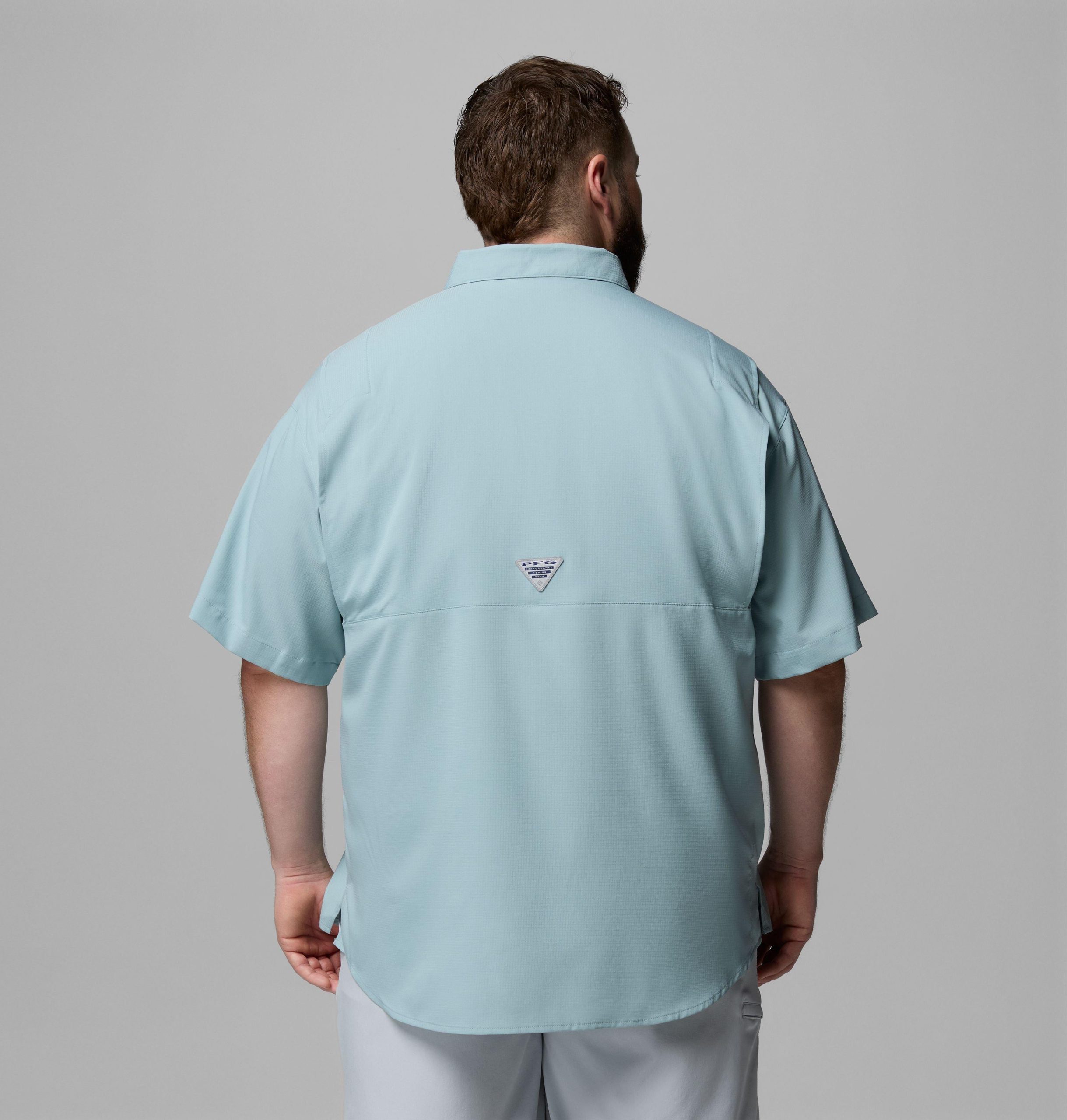miesten collegiate pfg tamiami -lyhythihainen paita - iso - texas am