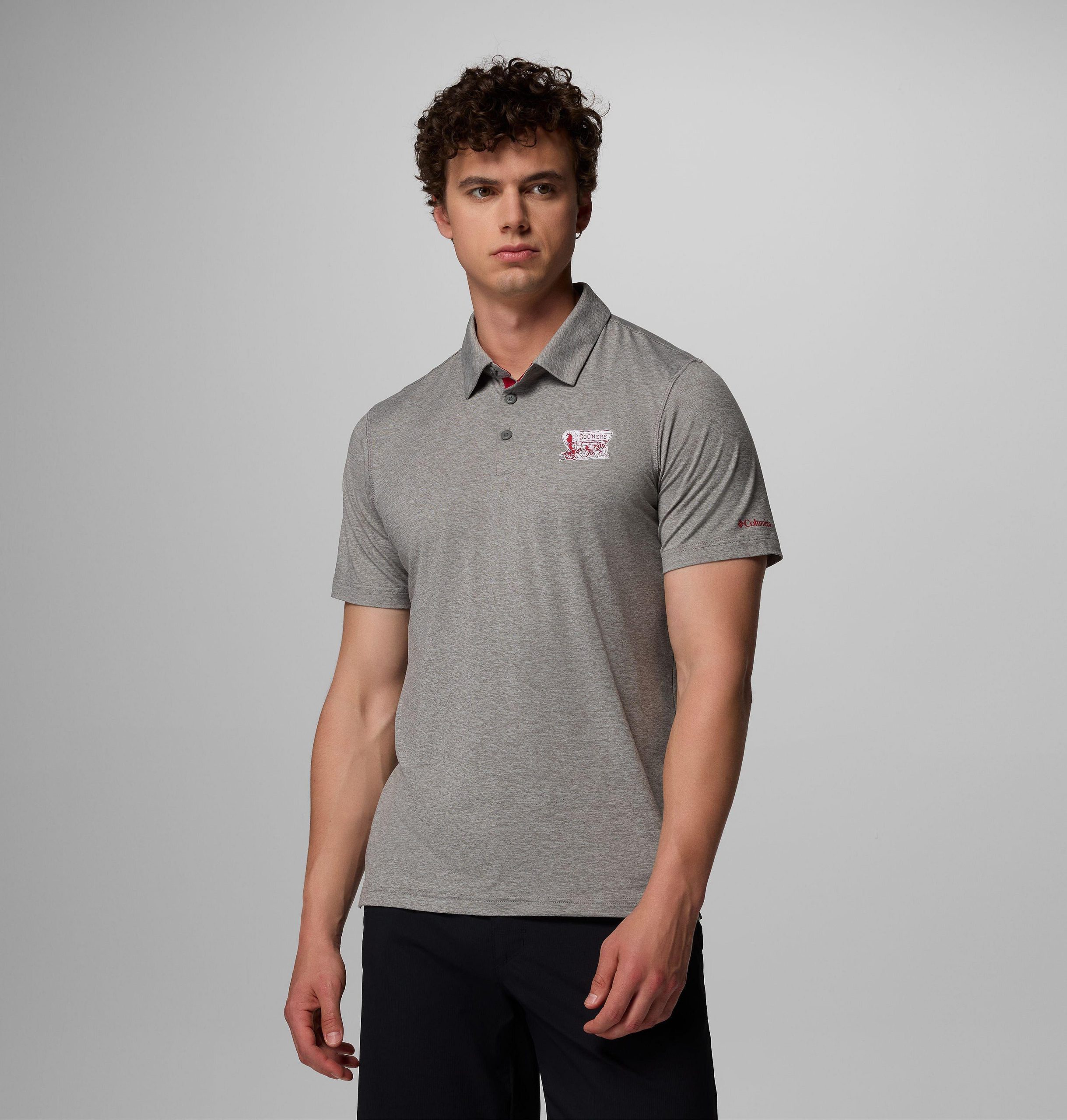miesten collegiate tech -polopaita - oklahoma