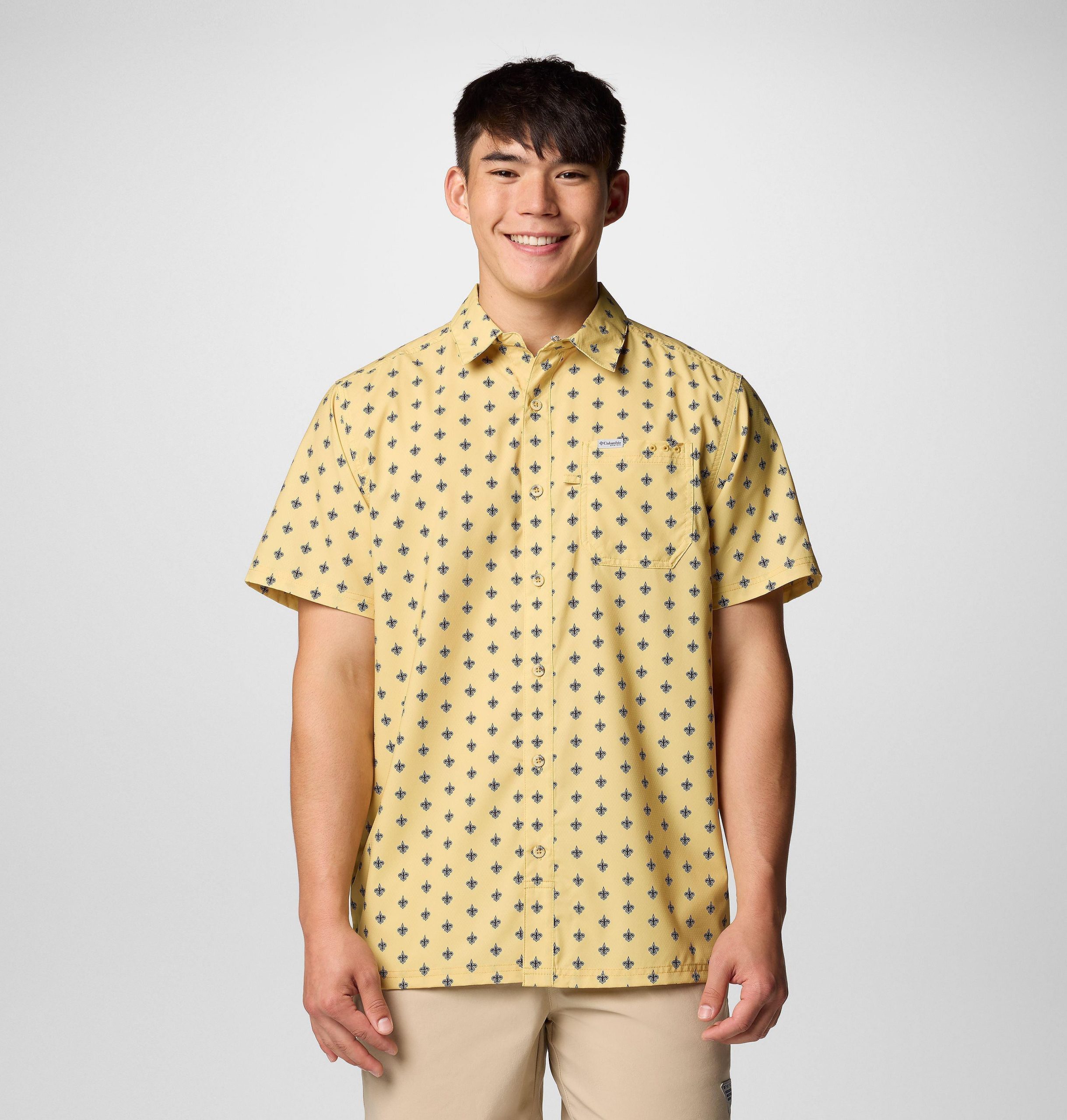 miesten pfg super slack tide -lyhythihainen paita - new orleans saints