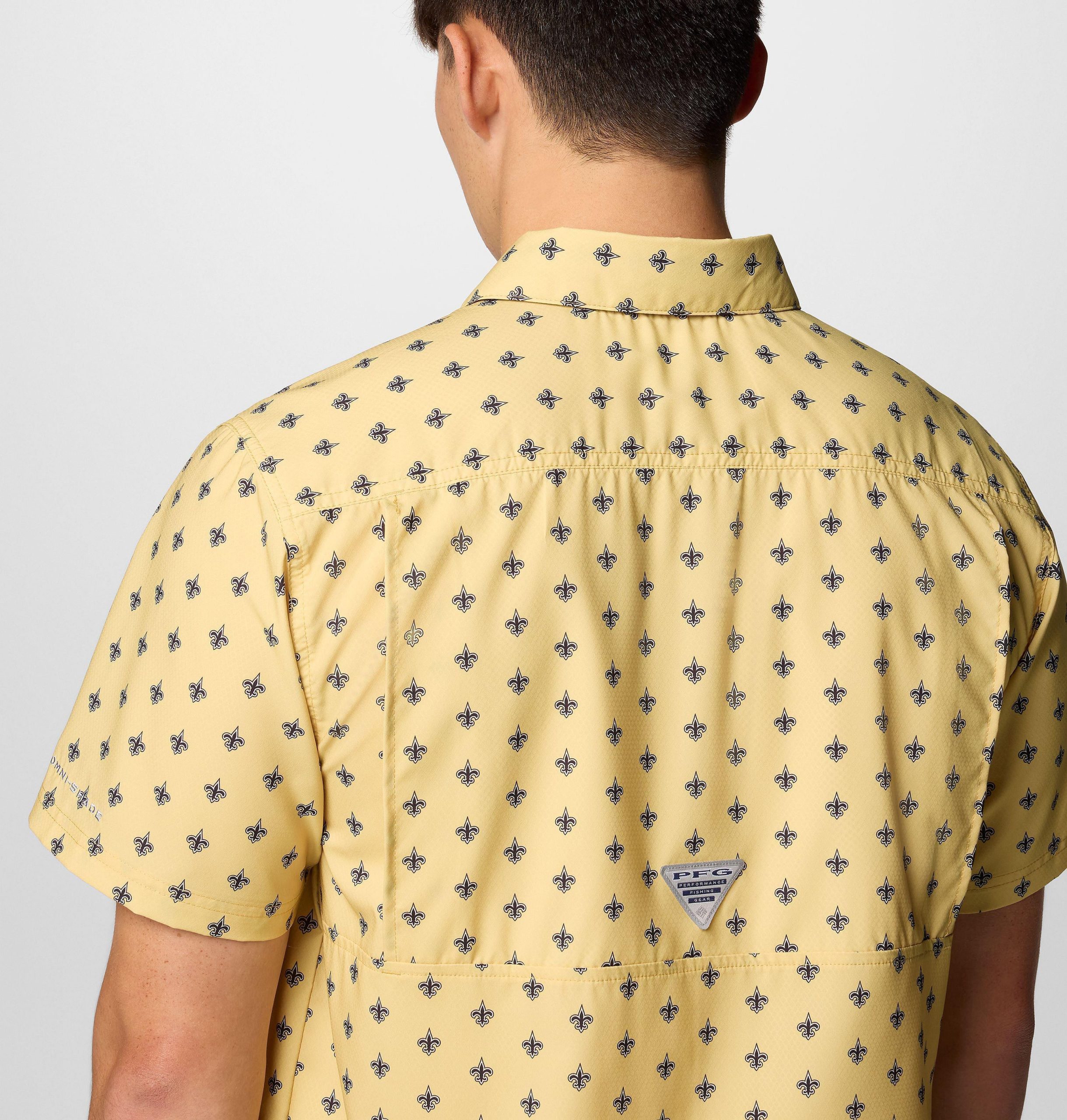 miesten pfg super slack tide -lyhythihainen paita - new orleans saints