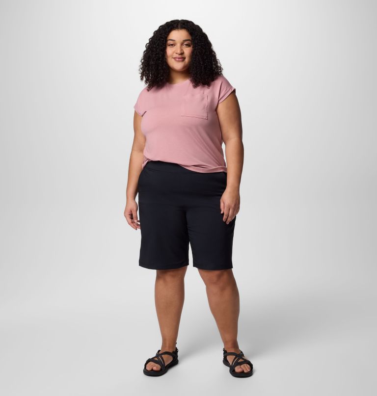 naisten all seasons pitkät shortsit - plus-koko