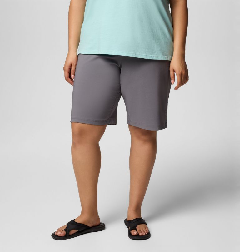 naisten all seasons pitkät shortsit - plus-koko