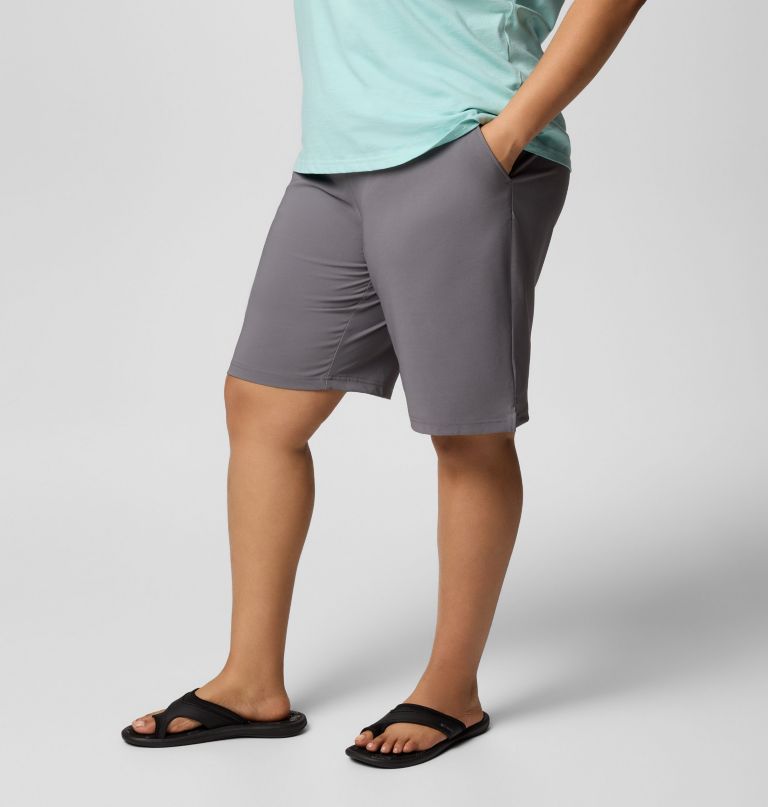 naisten all seasons pitkät shortsit - plus-koko