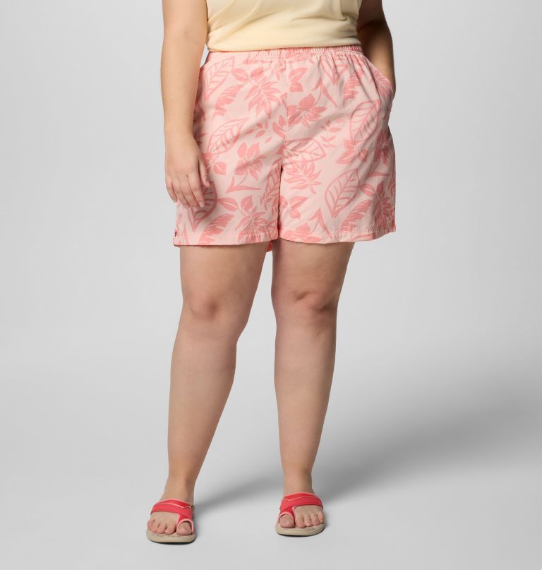 naisten sandy river -printtishortsit iii - plus-koko