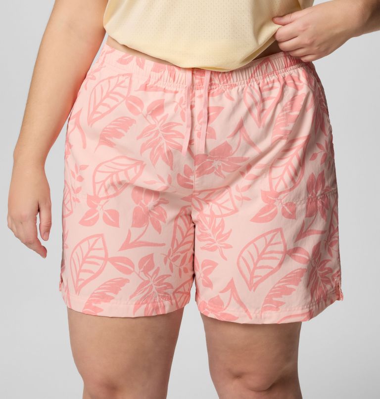 naisten sandy river -printtishortsit iii - plus-koko