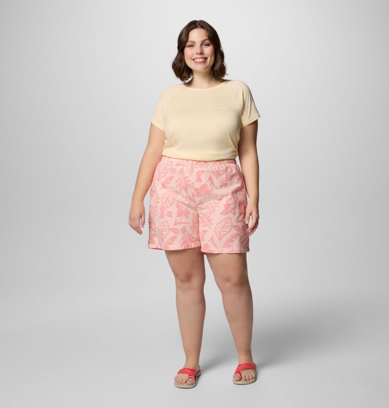 naisten sandy river -printtishortsit iii - plus-koko