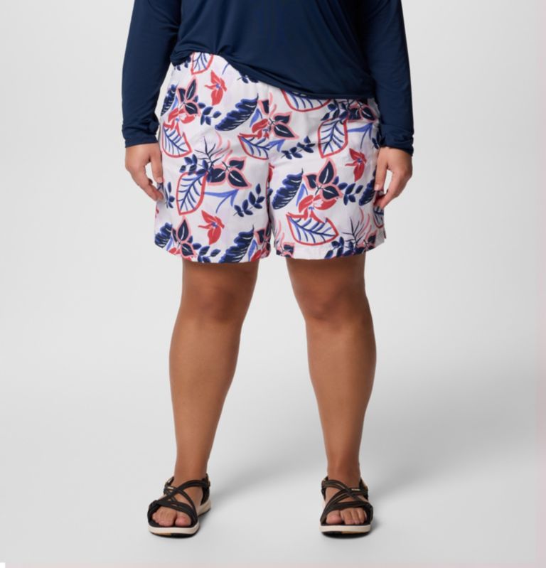 naisten sandy river -printtishortsit iii - plus-koko