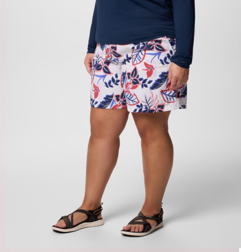 naisten sandy river -printtishortsit iii - plus-koko