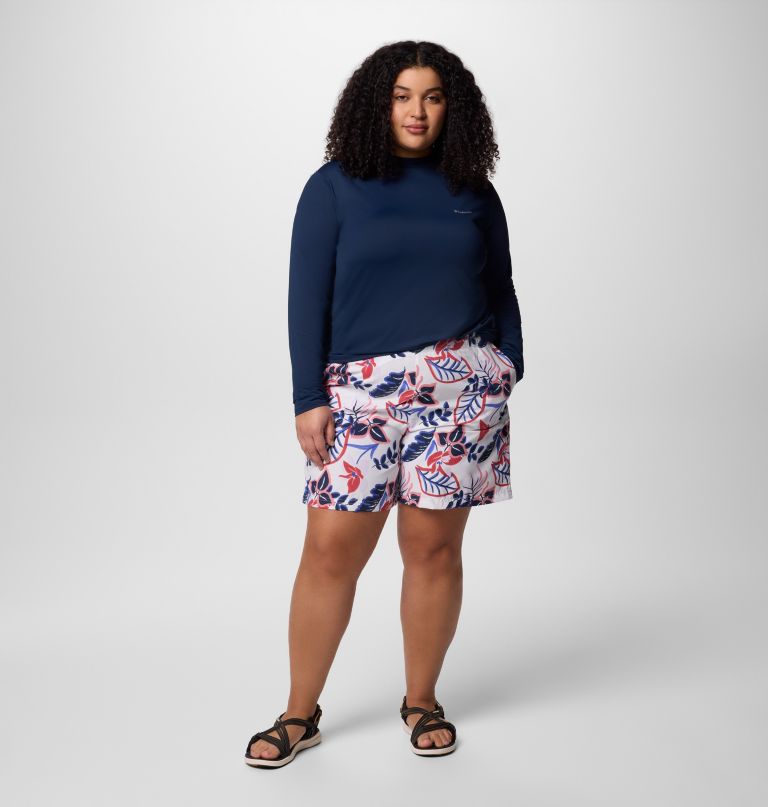 naisten sandy river -printtishortsit iii - plus-koko
