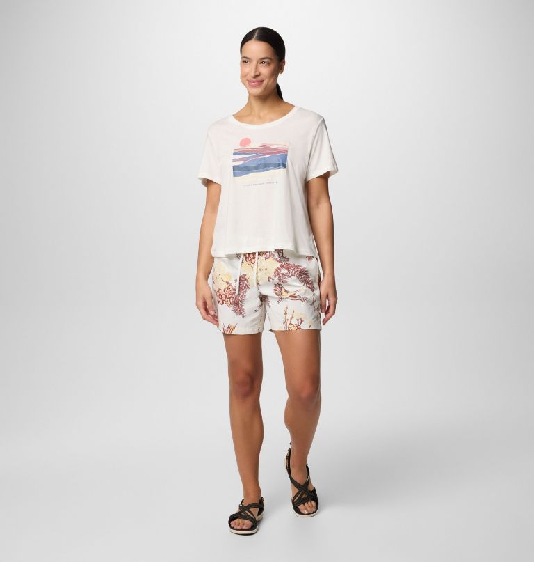 naisten sandy river -printtishortsit iii