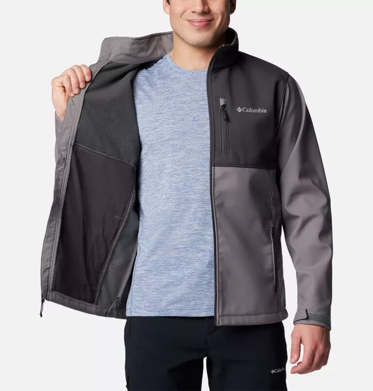 miesten ascender softshell -takki