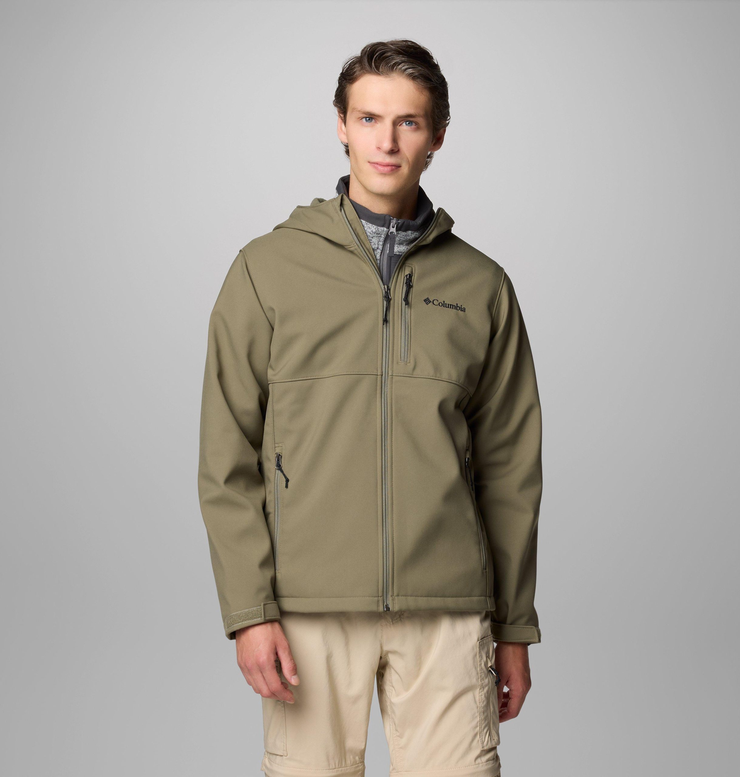 miesten ascender ii hupullinen softshell-takki