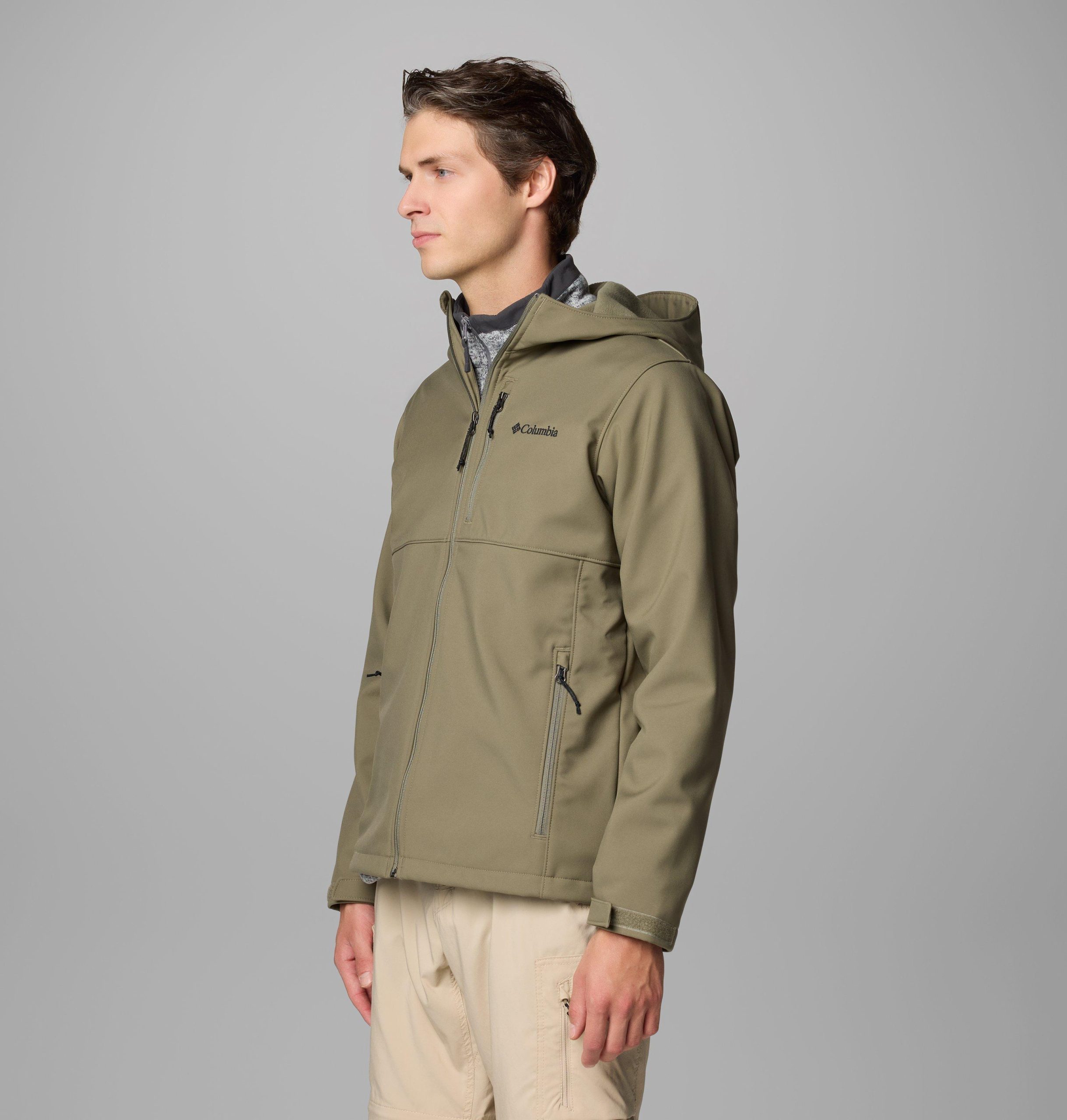 miesten ascender ii hupullinen softshell-takki