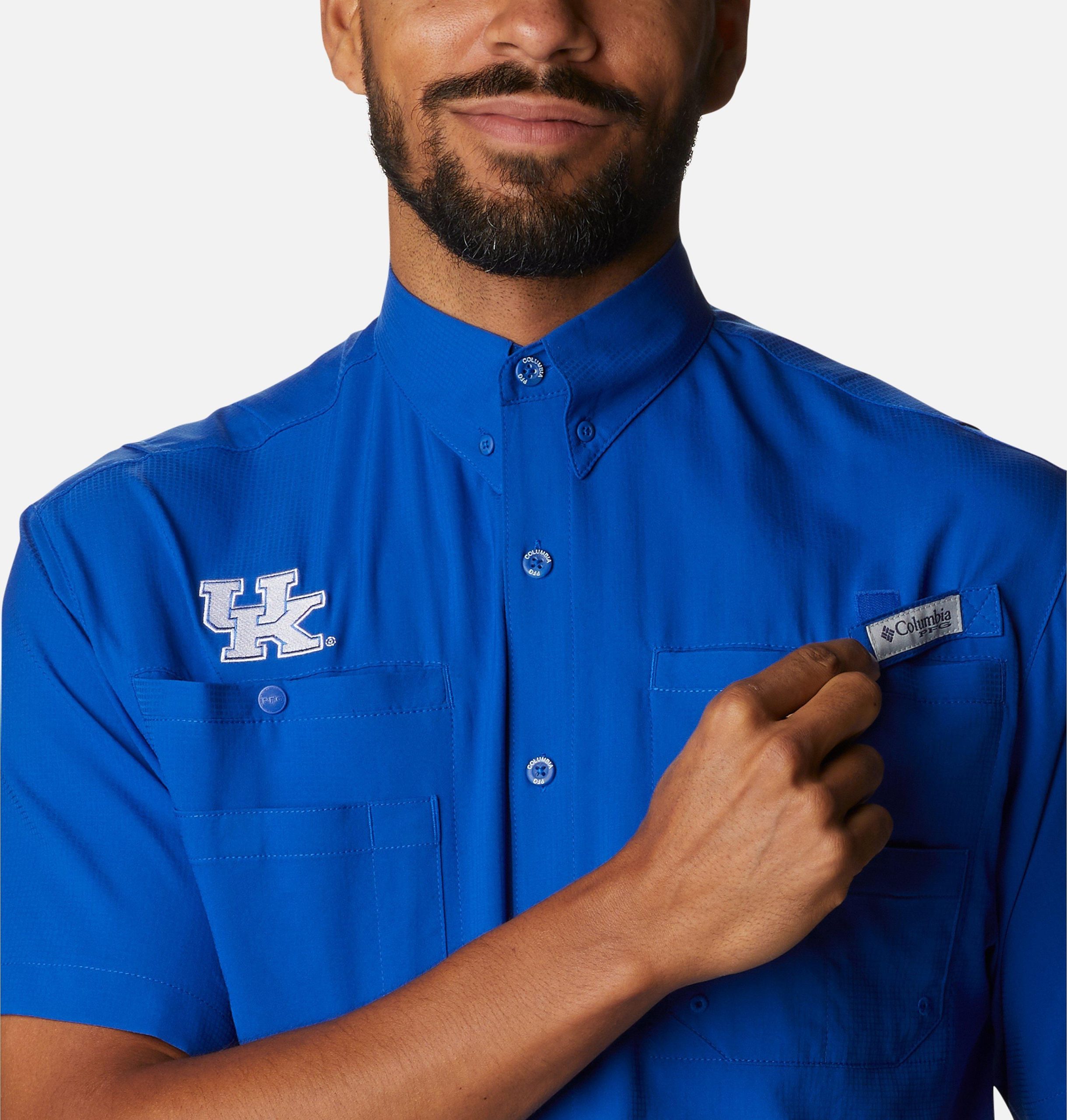 miesten collegiate pfg tamiami -lyhythihainen paita - kentucky