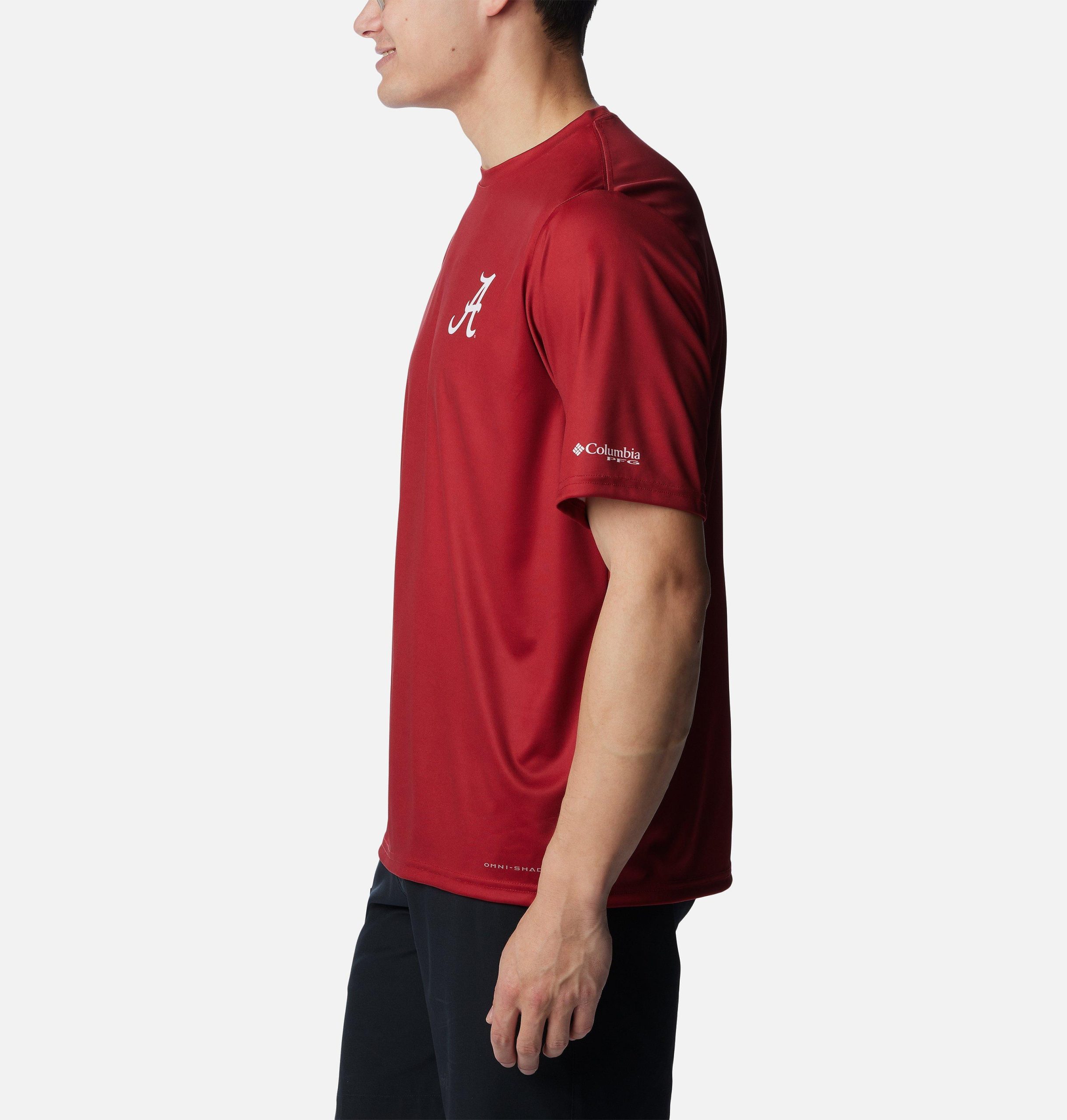 miesten collegiate pfg terminal tackle -lyhythihainen paita - alabama