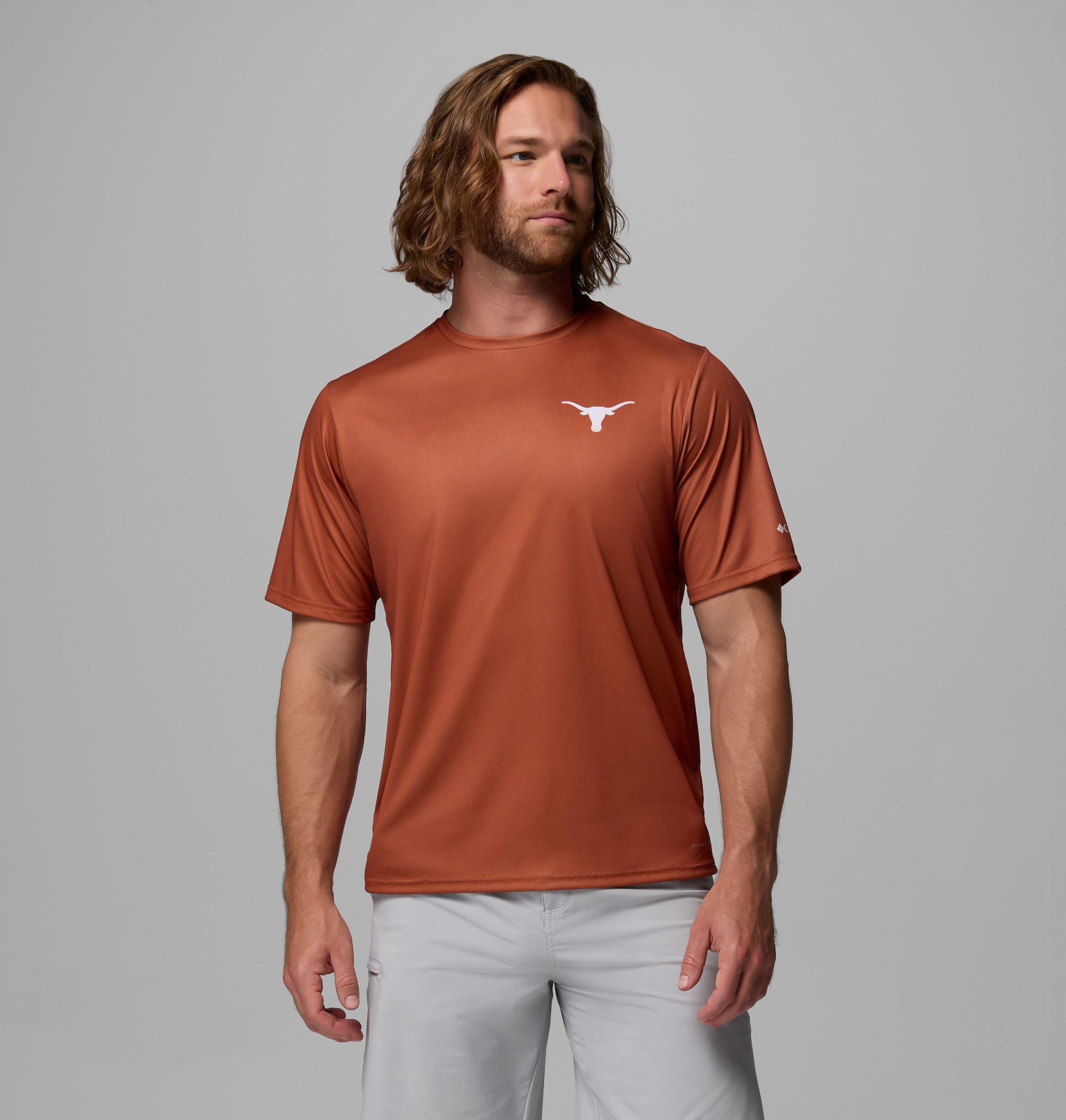 miesten collegiate pfg terminal tackle -lyhythihainen paita - texas