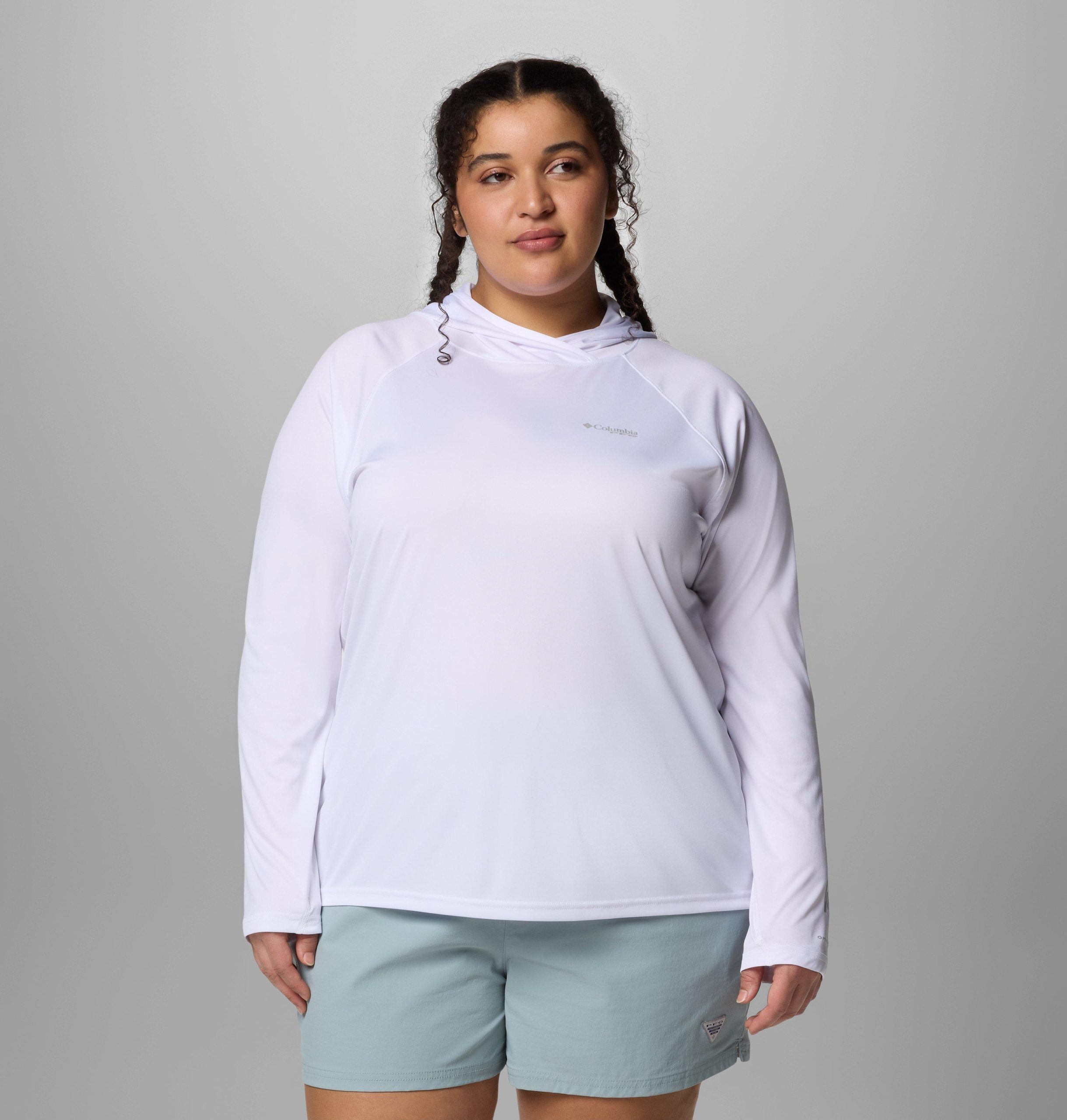 naisten pfg tidal tee ii -huppari - plus-koko