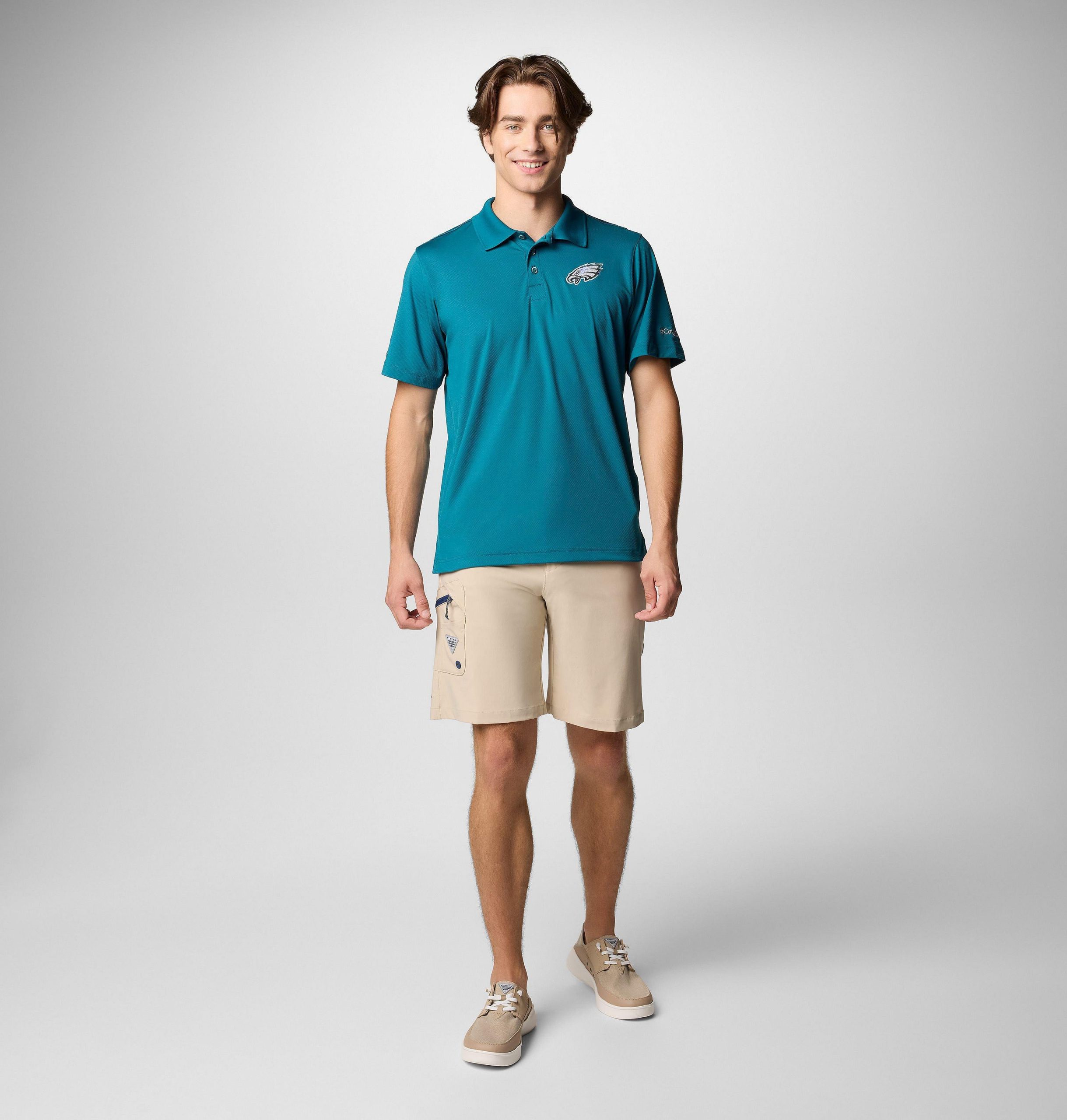 miesten pfg low drag offshore -pikeepaita - philadelphia eagles