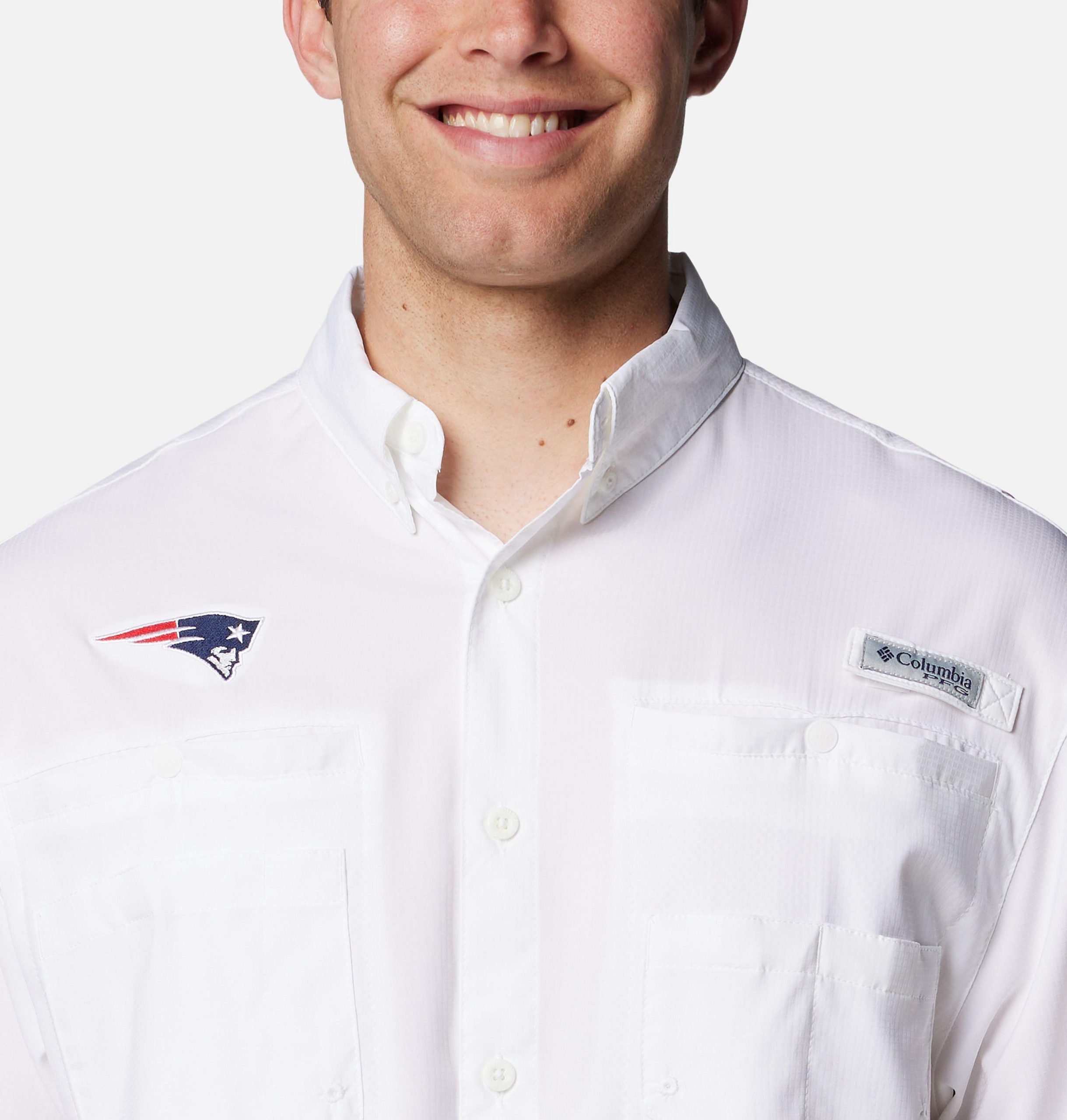 miesten pfg tamiami lyhythihainen paita - new england patriots
