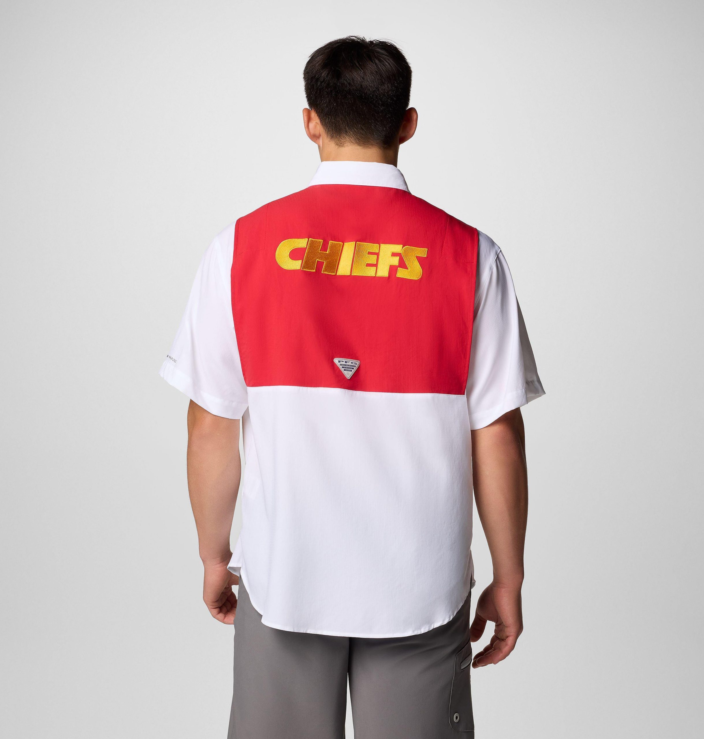 miesten pfg tamiami colorblocked lyhythihainen paita - kansas city chiefs