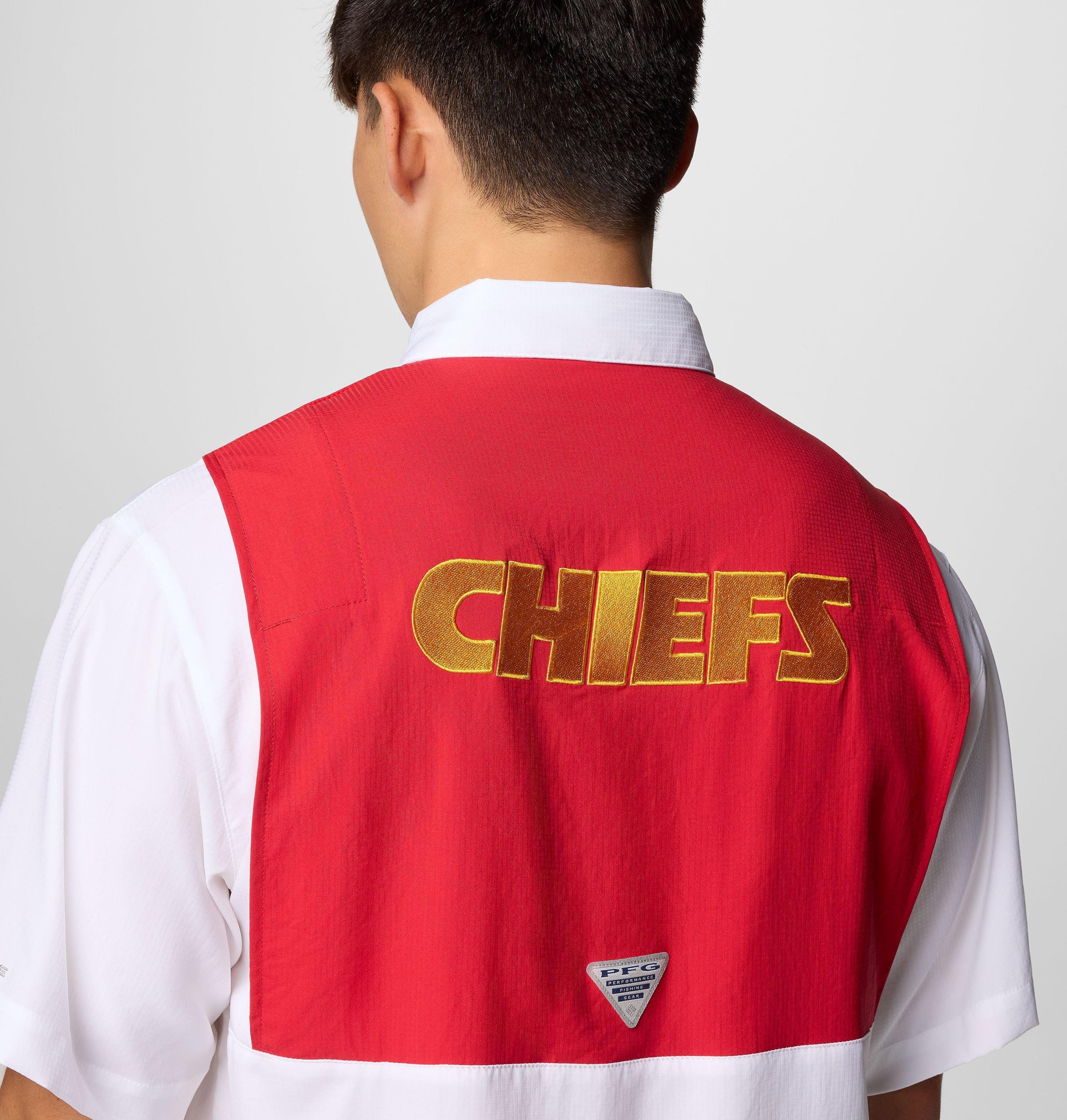 miesten pfg tamiami colorblocked lyhythihainen paita - kansas city chiefs