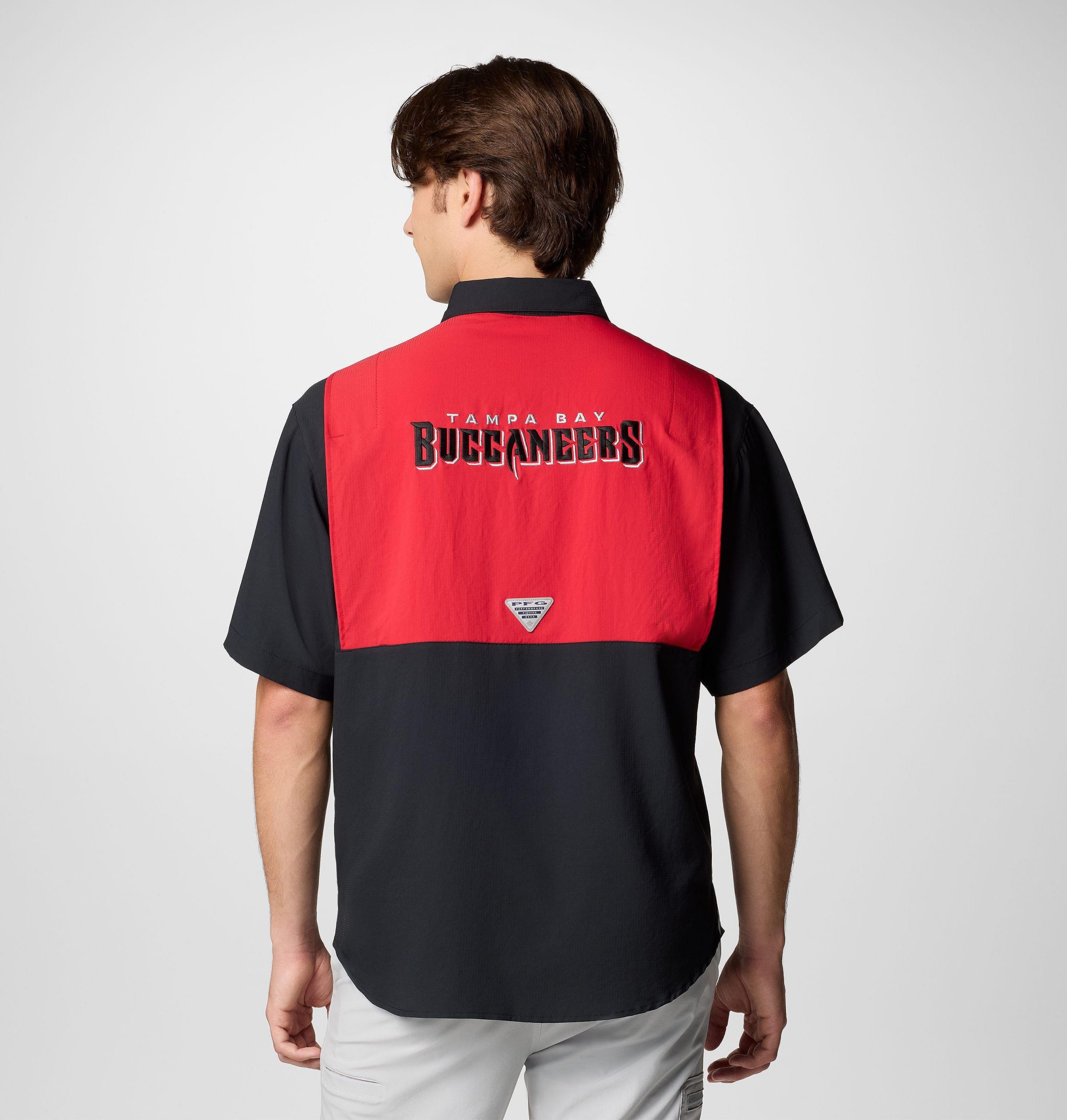 miesten pfg tamiami colorblocked lyhythihainen paita - tampa bay buccaneers