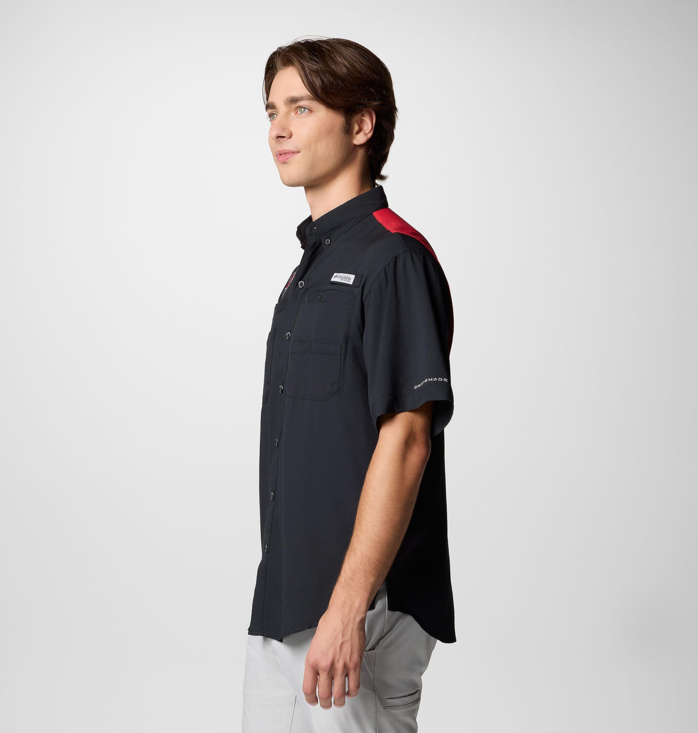 miesten pfg tamiami colorblocked lyhythihainen paita - tampa bay buccaneers