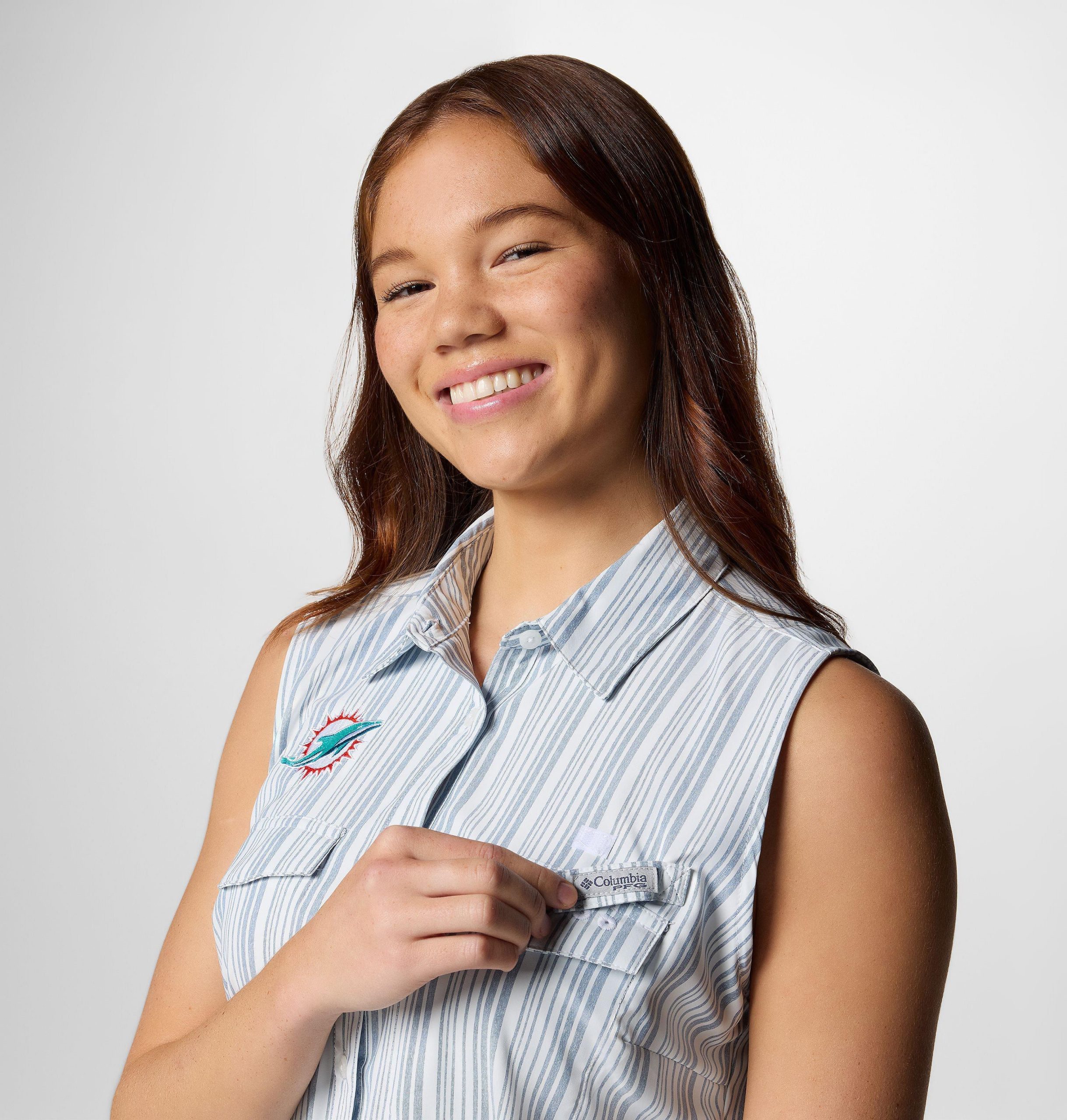 naisten pfg sun drifter -kudottu mekko ii - miami dolphins