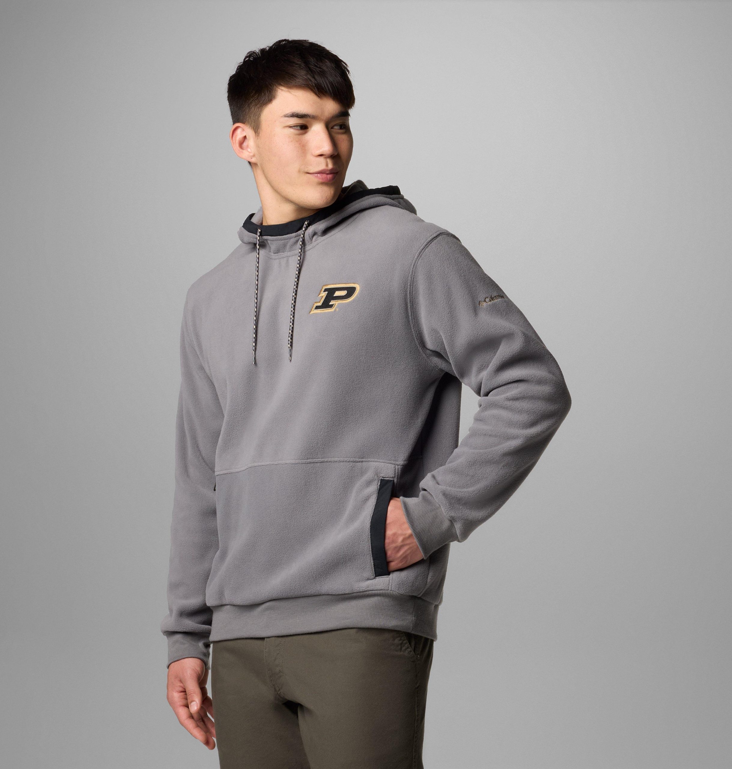 miesten collegiate flanker fleece -huppari - purdue