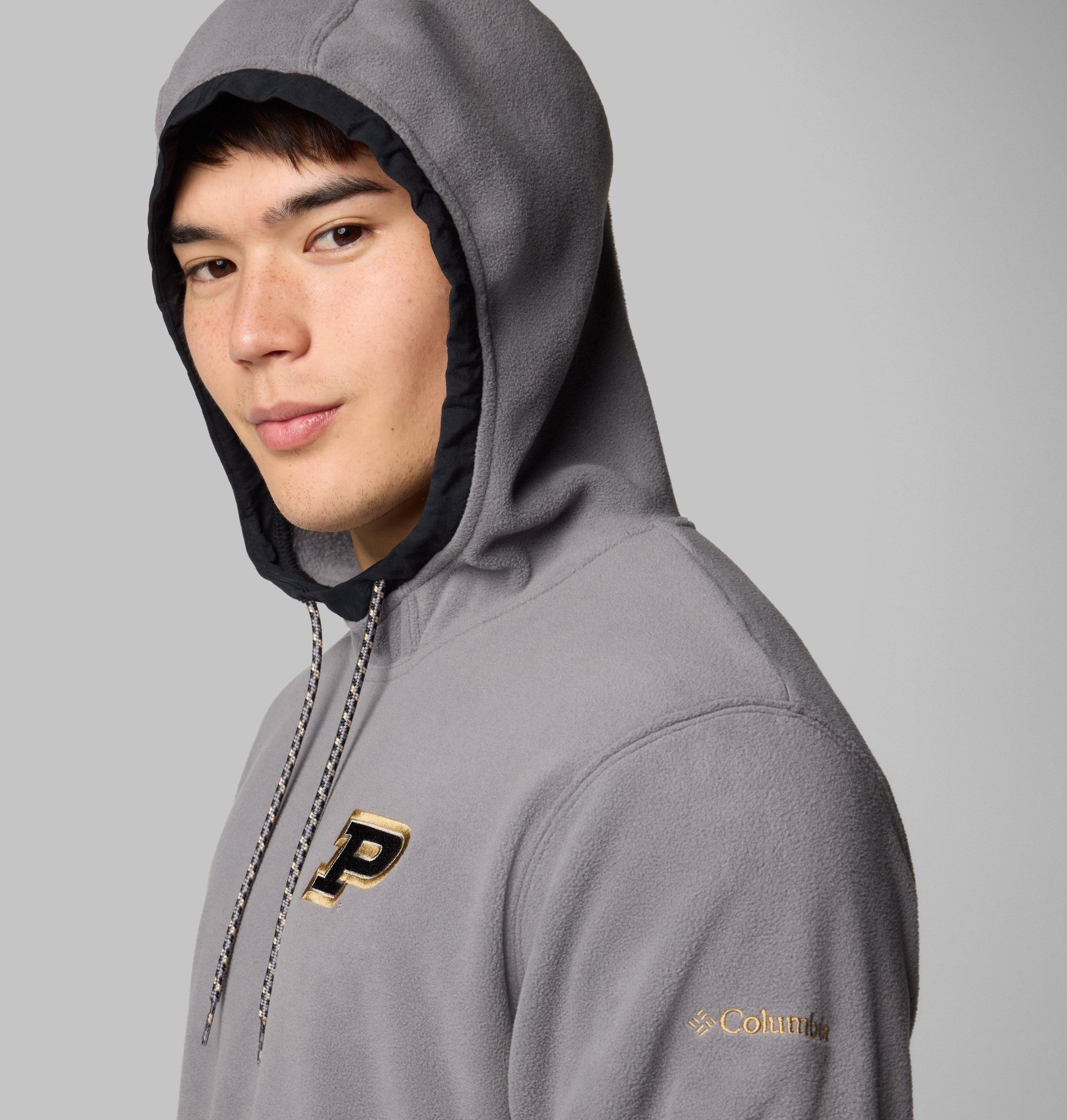 miesten collegiate flanker fleece -huppari - purdue