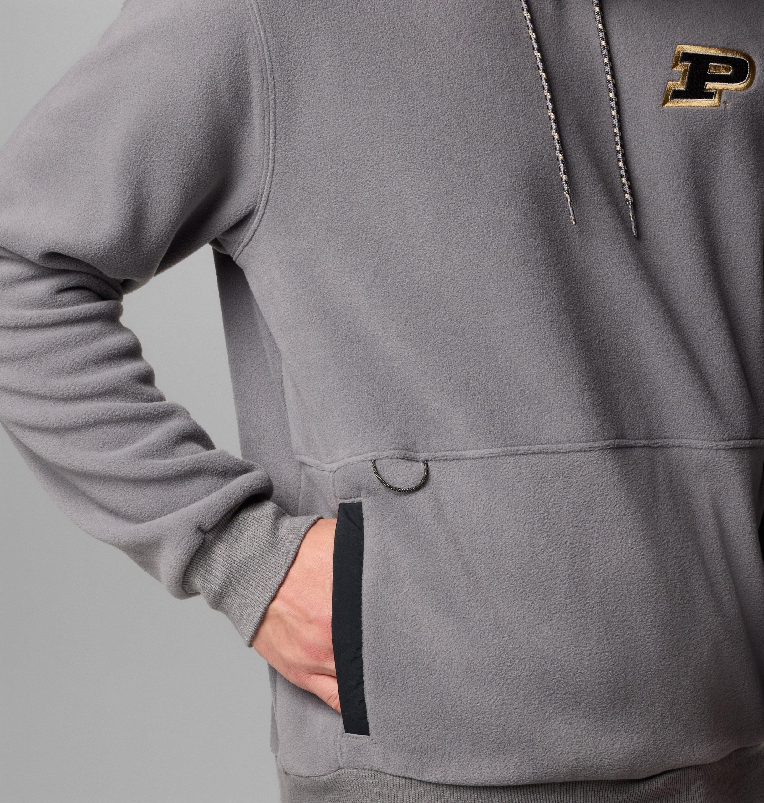 miesten collegiate flanker fleece -huppari - purdue