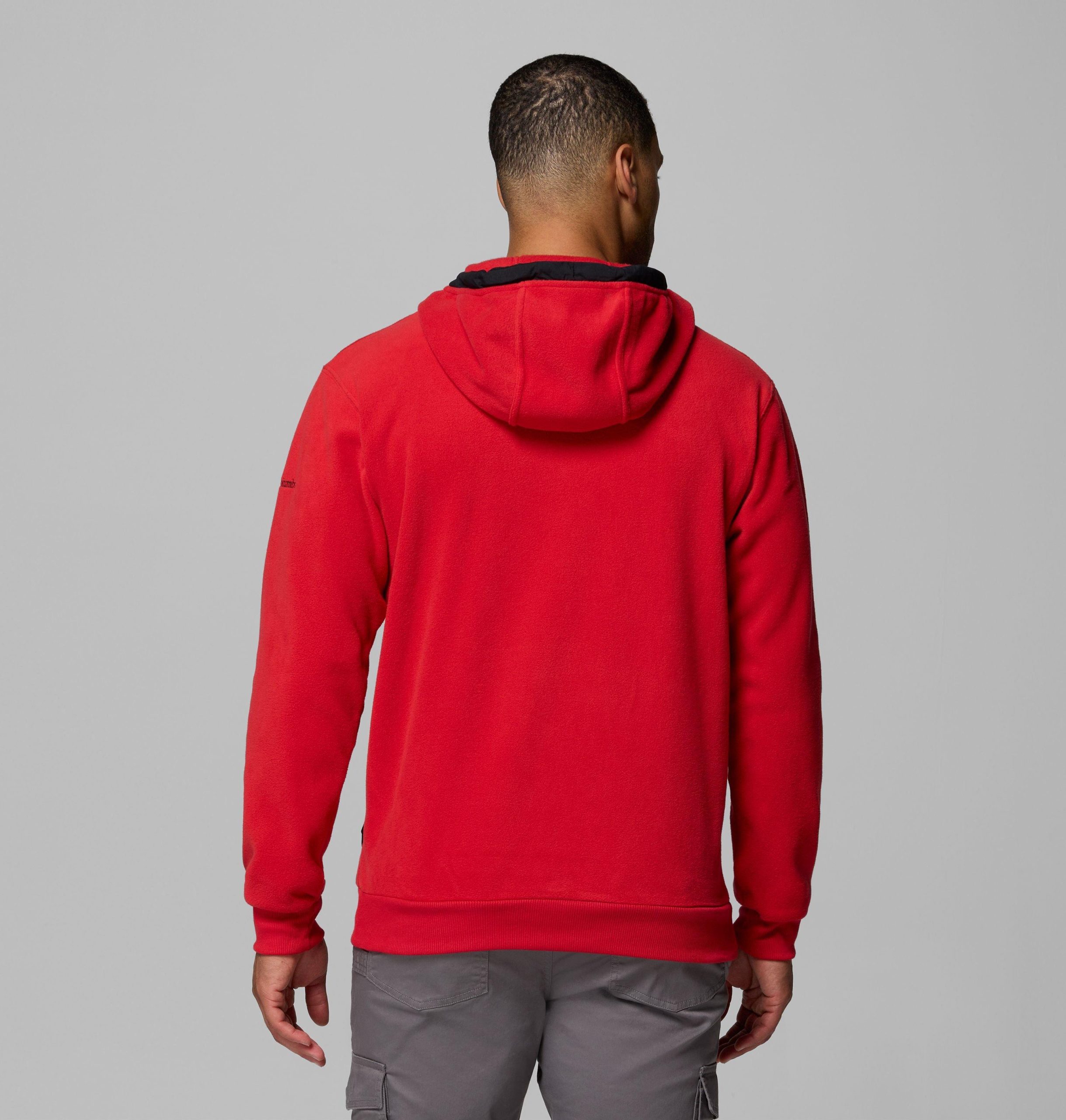 miesten collegiate flanker fleece -huppari - wisconsin