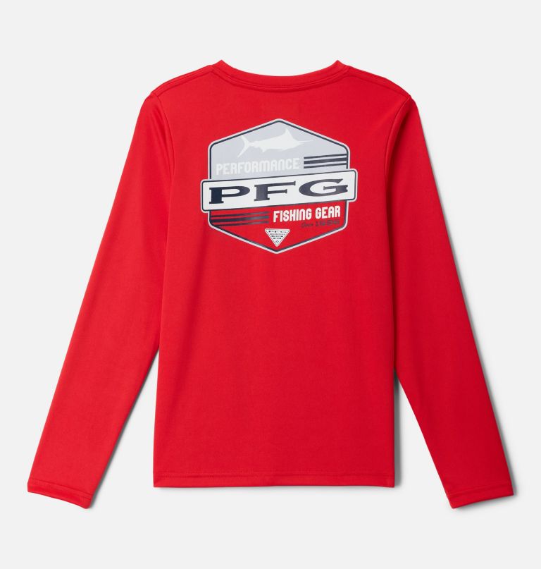 poikien pfg terminal tackle -pitkähihainen paita jossa korkea sivutasku
