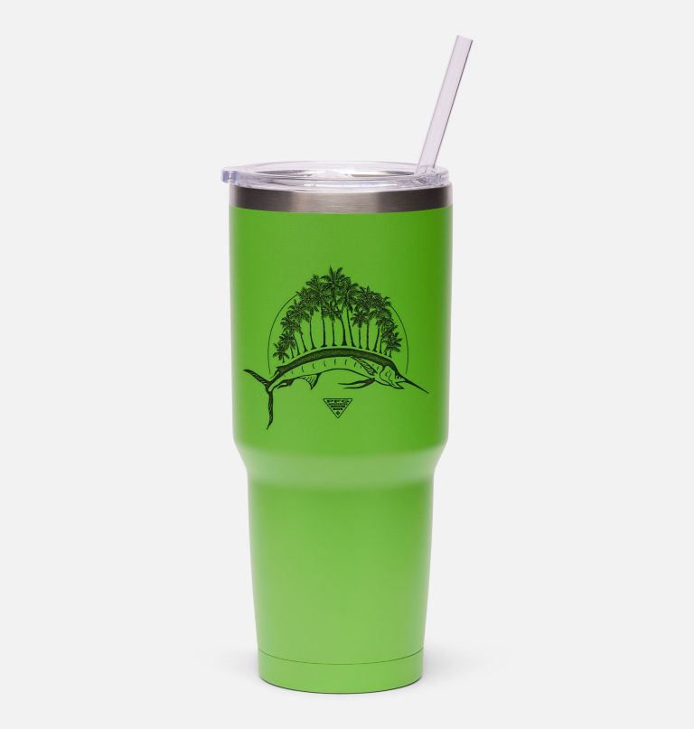 ruostumattomasta teräksestä valmistettu termosmuki pillillä - 960 ml
