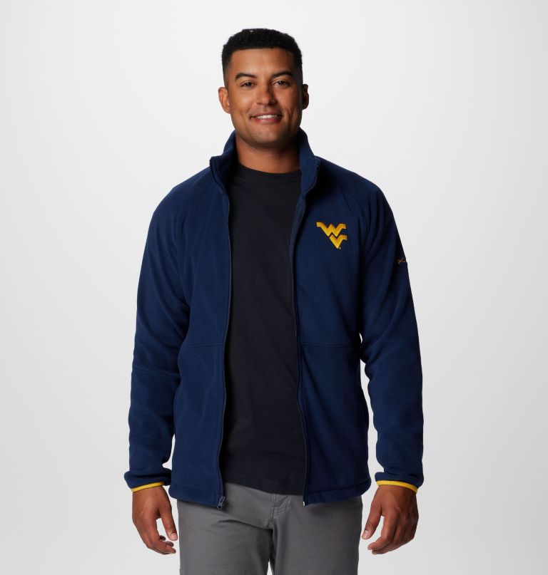 miesten collegiate flanker iv -fleecetakki - länsi-virginia