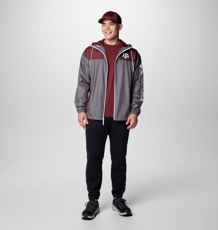 miesten collegiate flash challenger ii -tuulitakki - texas am